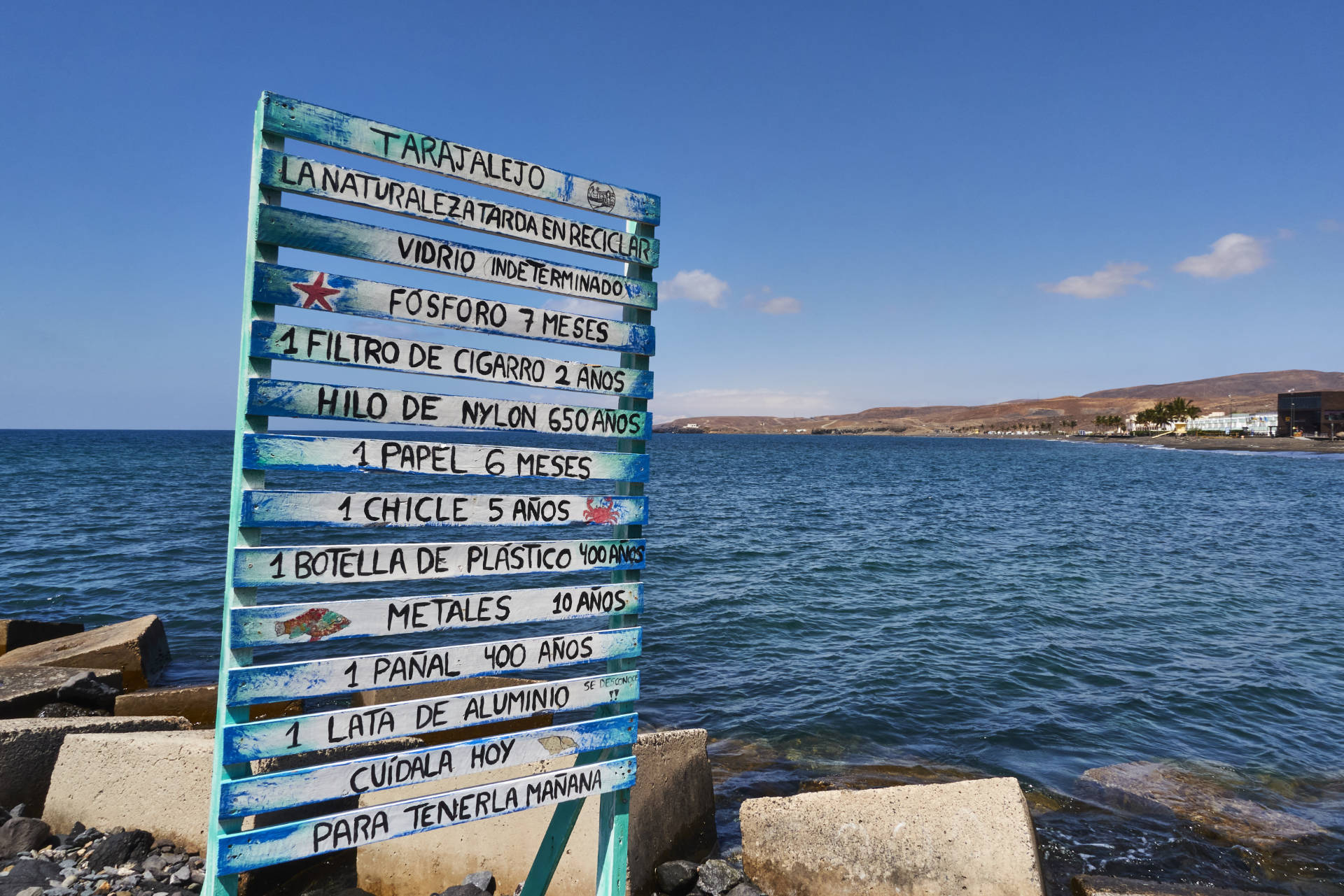 Der Ort Tarajalejo auf Fuerteventura.