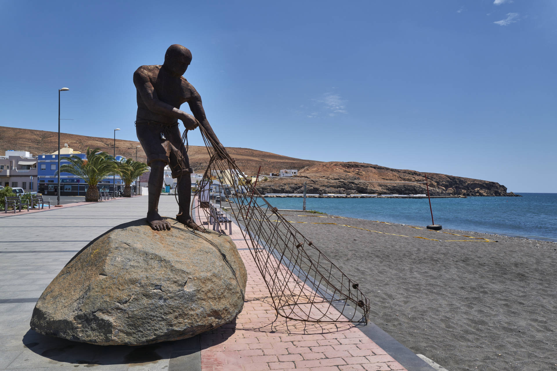 Der Ort Tarajalejo Fuerteventura.