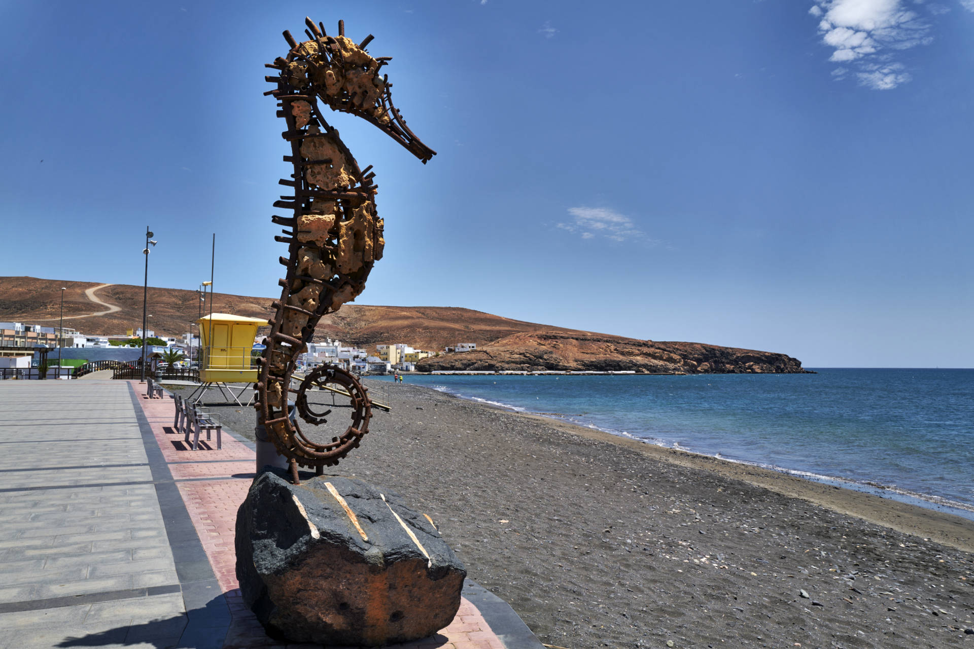 Der Ort Tarajalejo Fuerteventura.