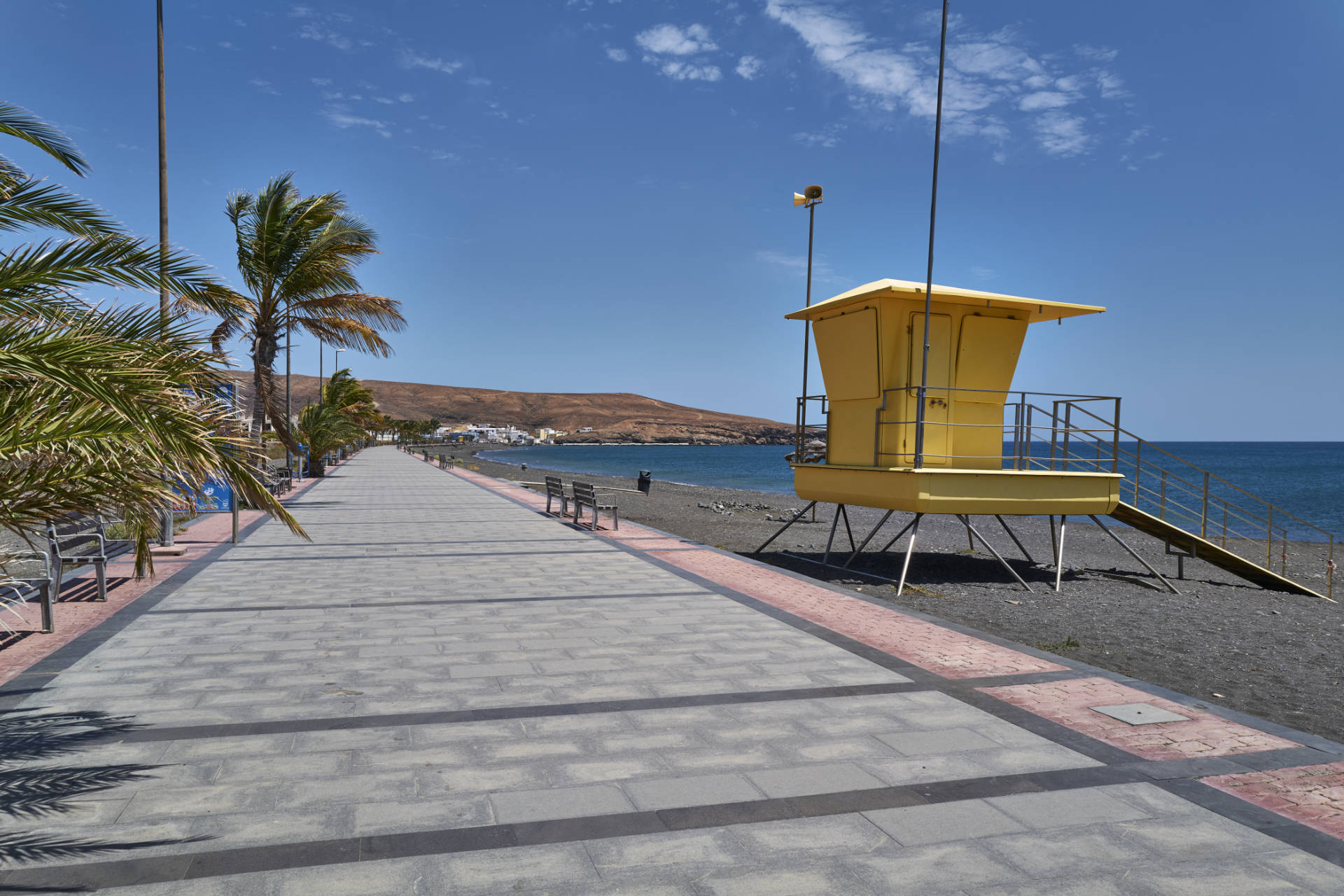 Der Ort Tarajalejo Fuerteventura.