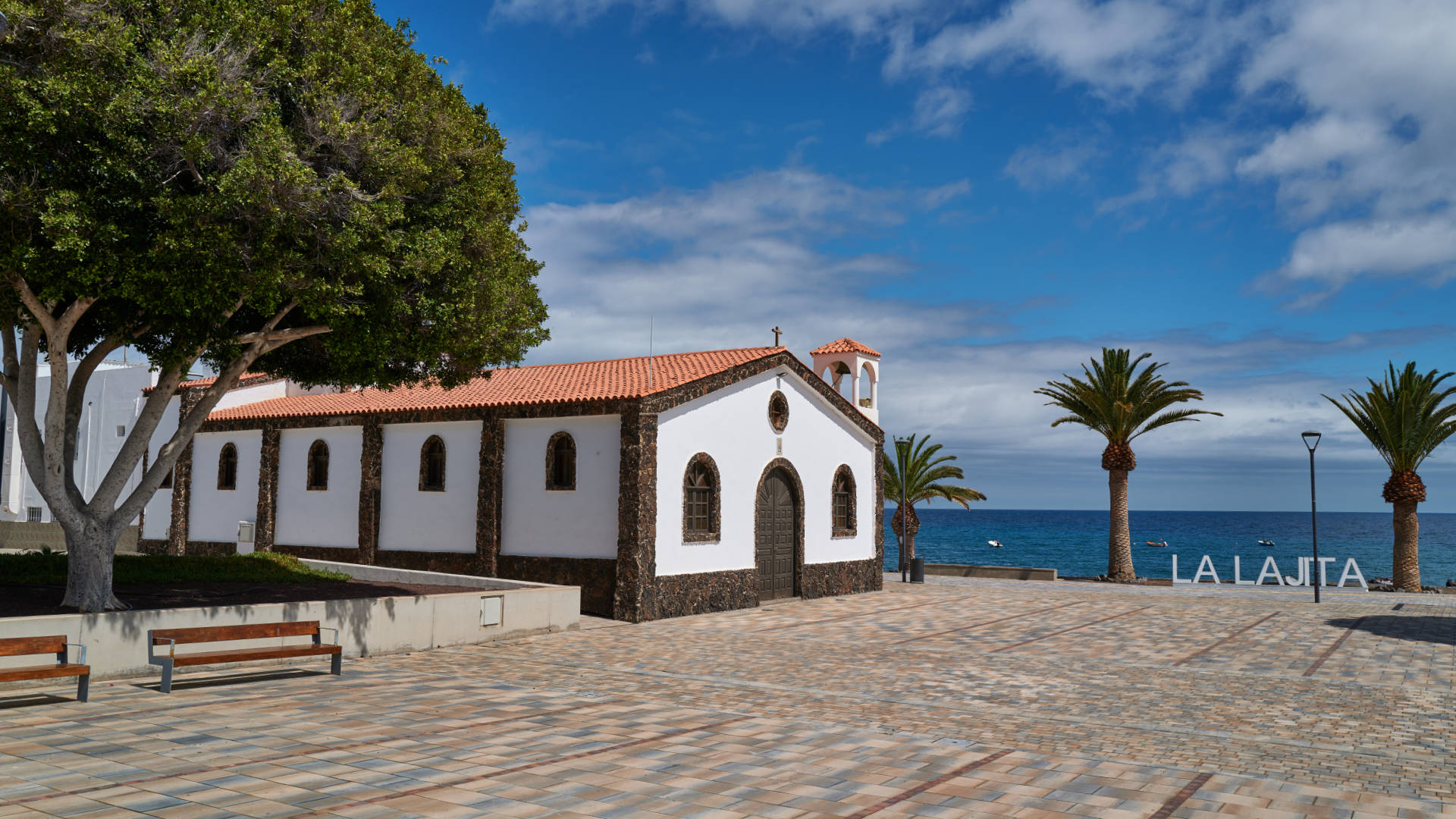 Der Ort La Lajita Fuerteventura.