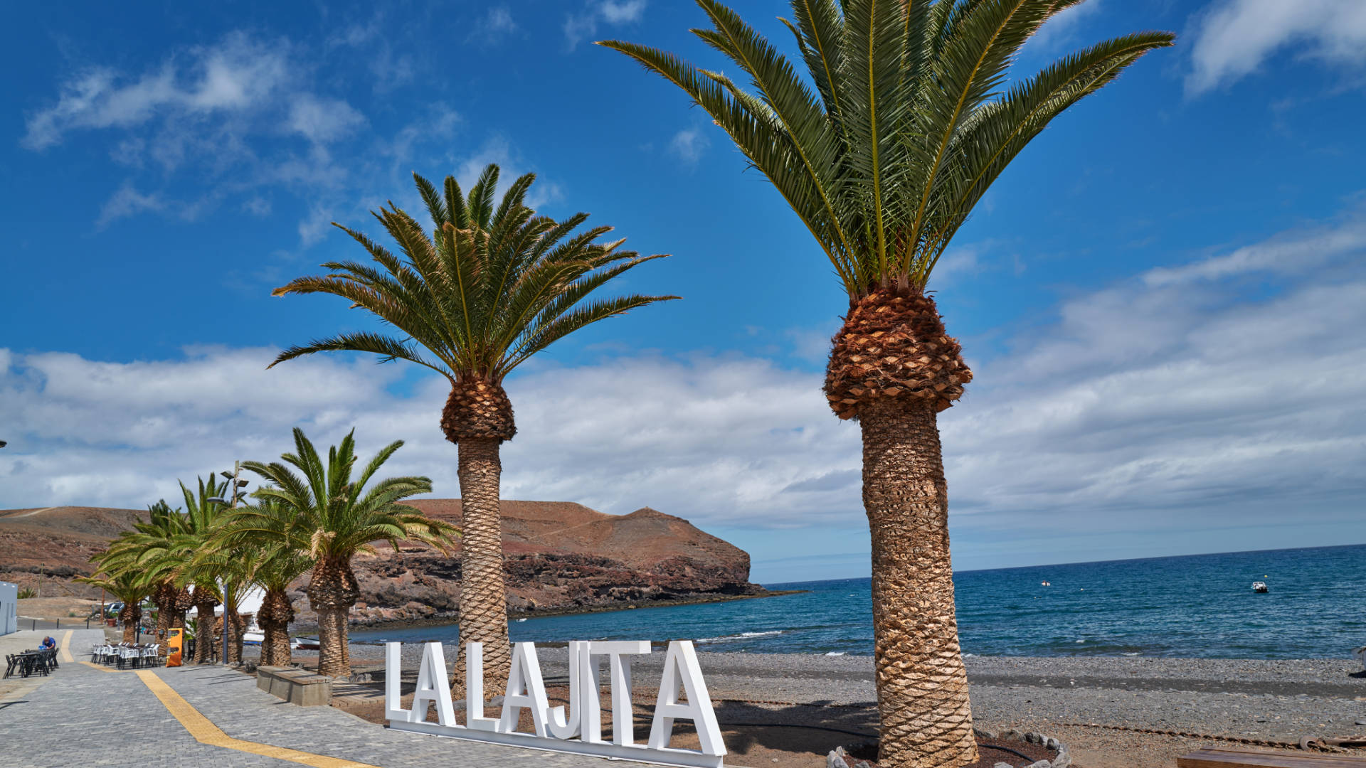 Der Ort La Lajita Fuerteventura.