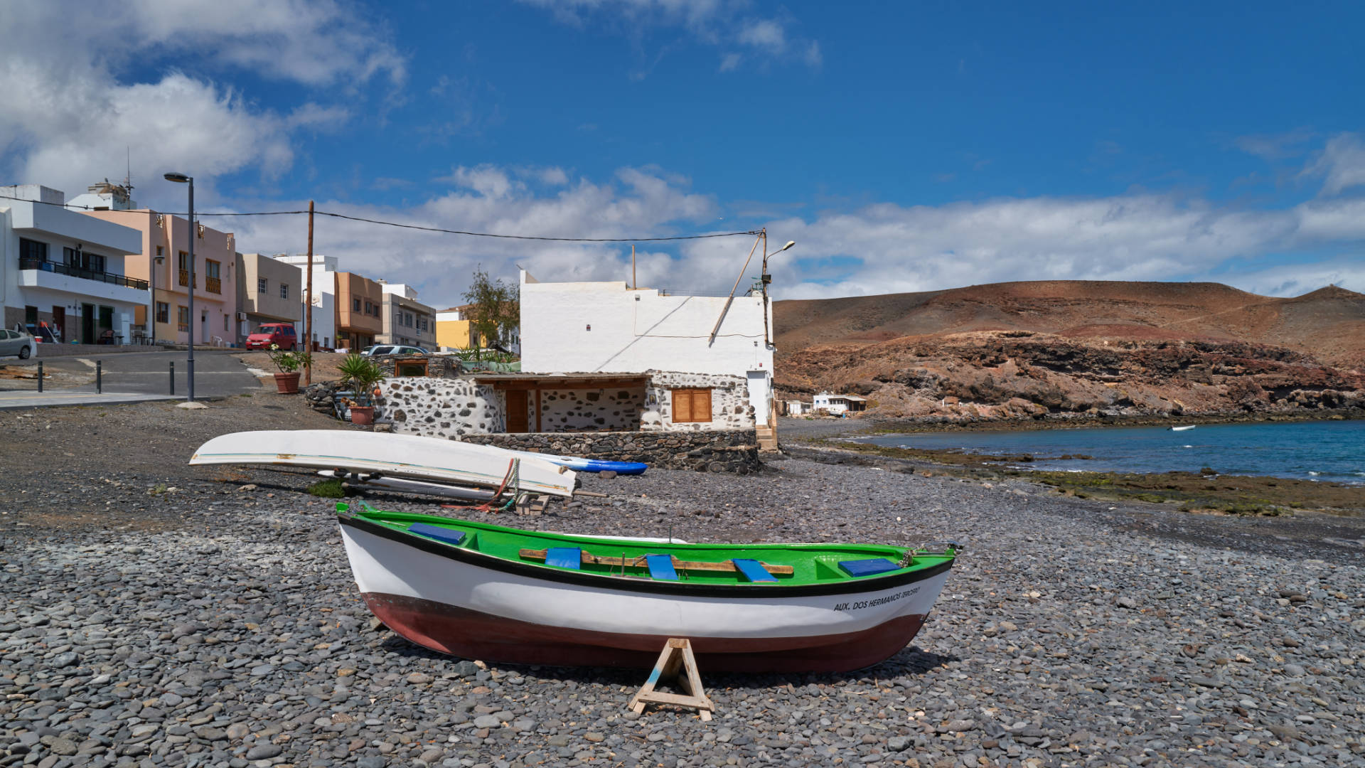 Der Ort La Lajita Fuerteventura.