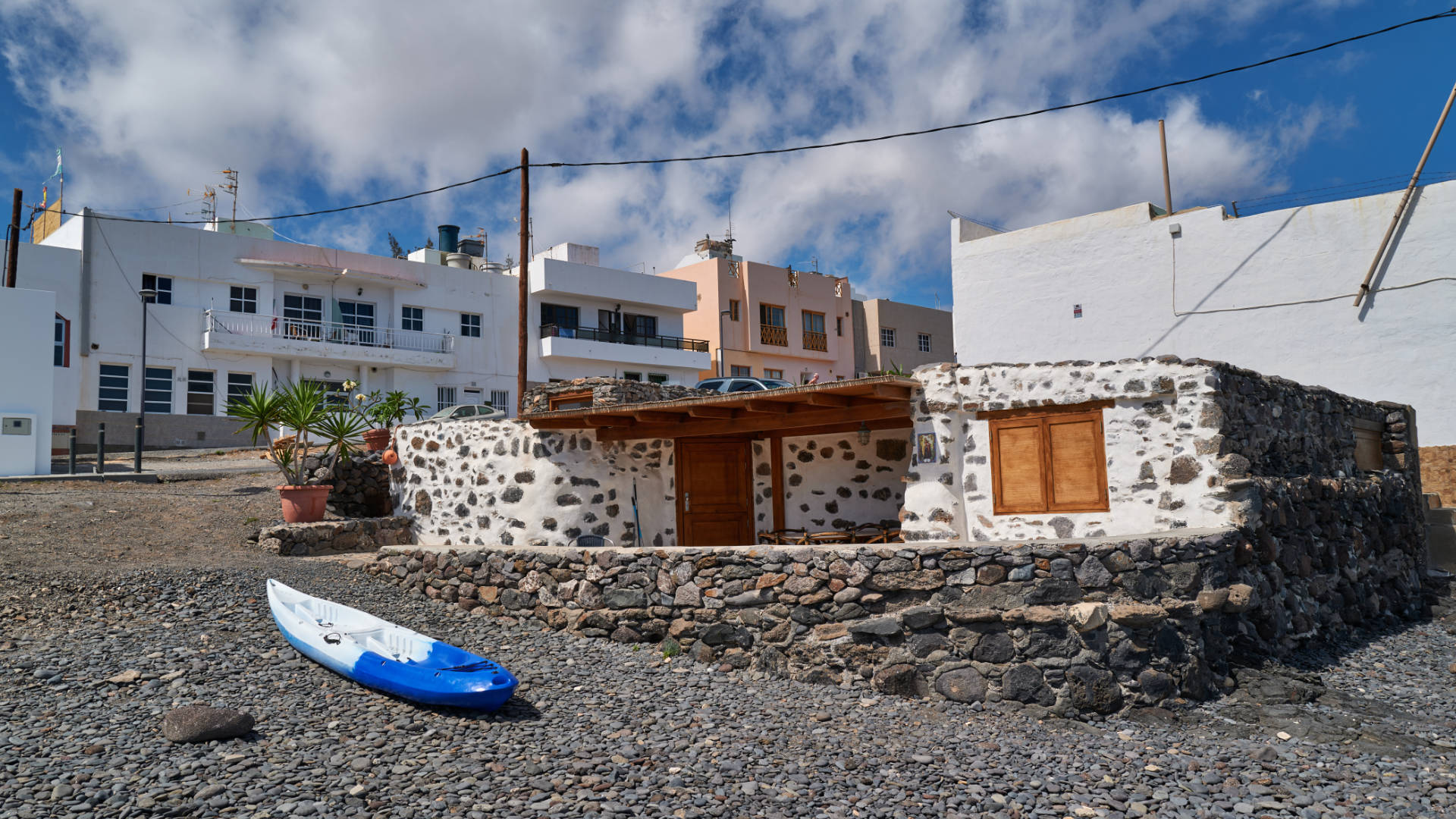 Der Ort La Lajita Fuerteventura.