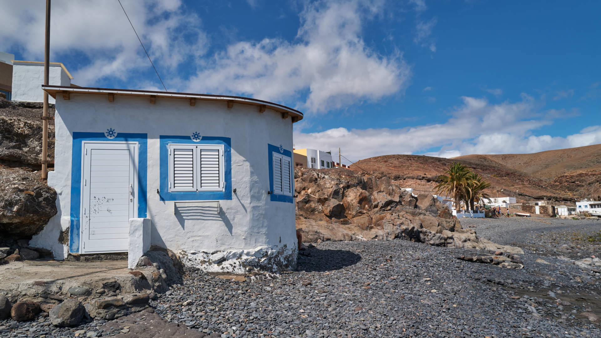 Der Ort La Lajita Fuerteventura.