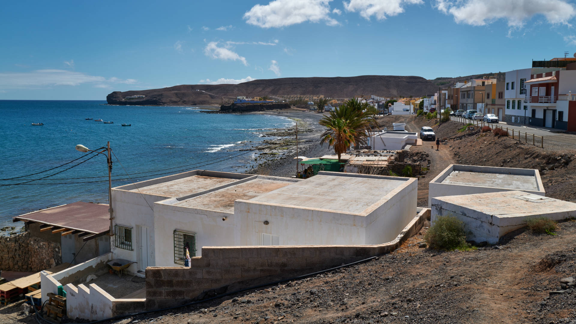 Der Ort La Lajita Fuerteventura.