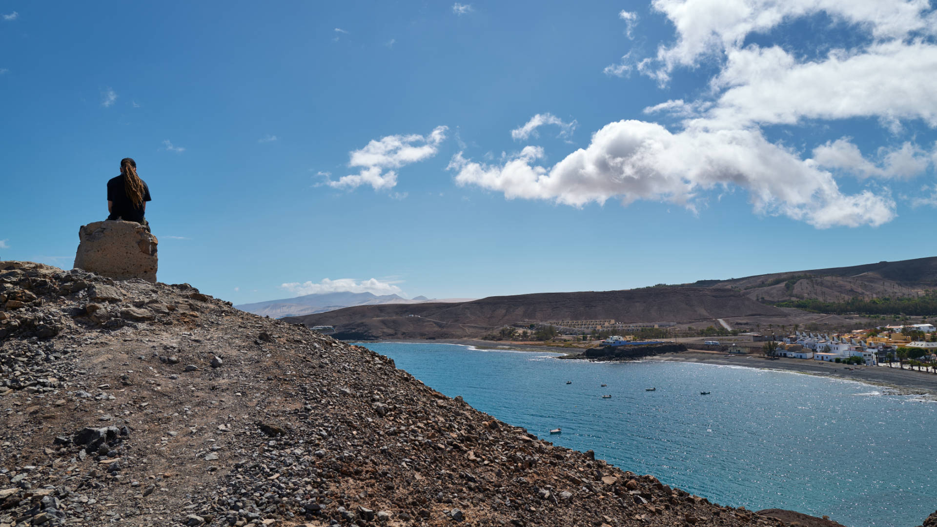 Der Ort La Lajita Fuerteventura.