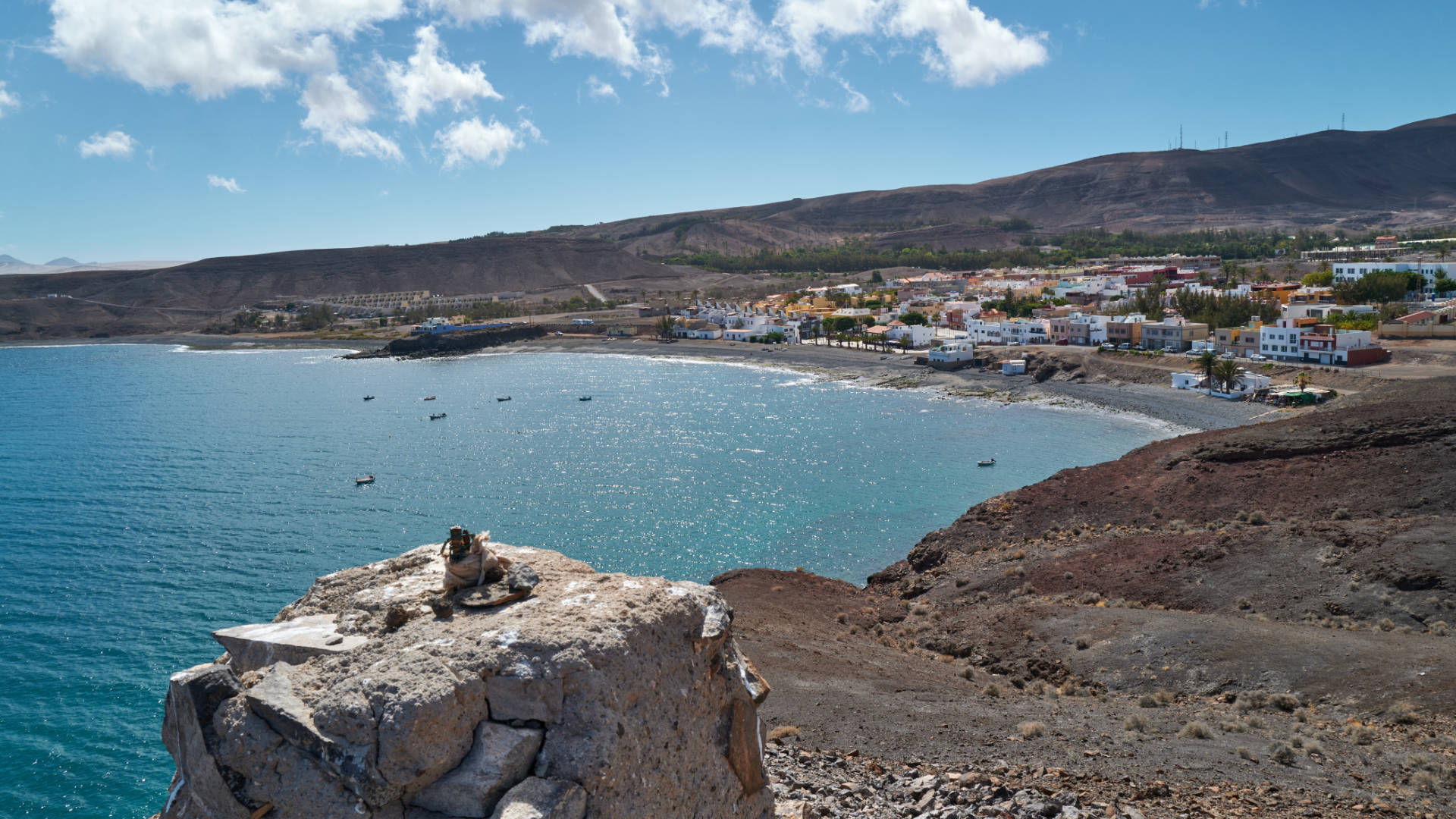 Der Ort La Lajita Fuerteventura.