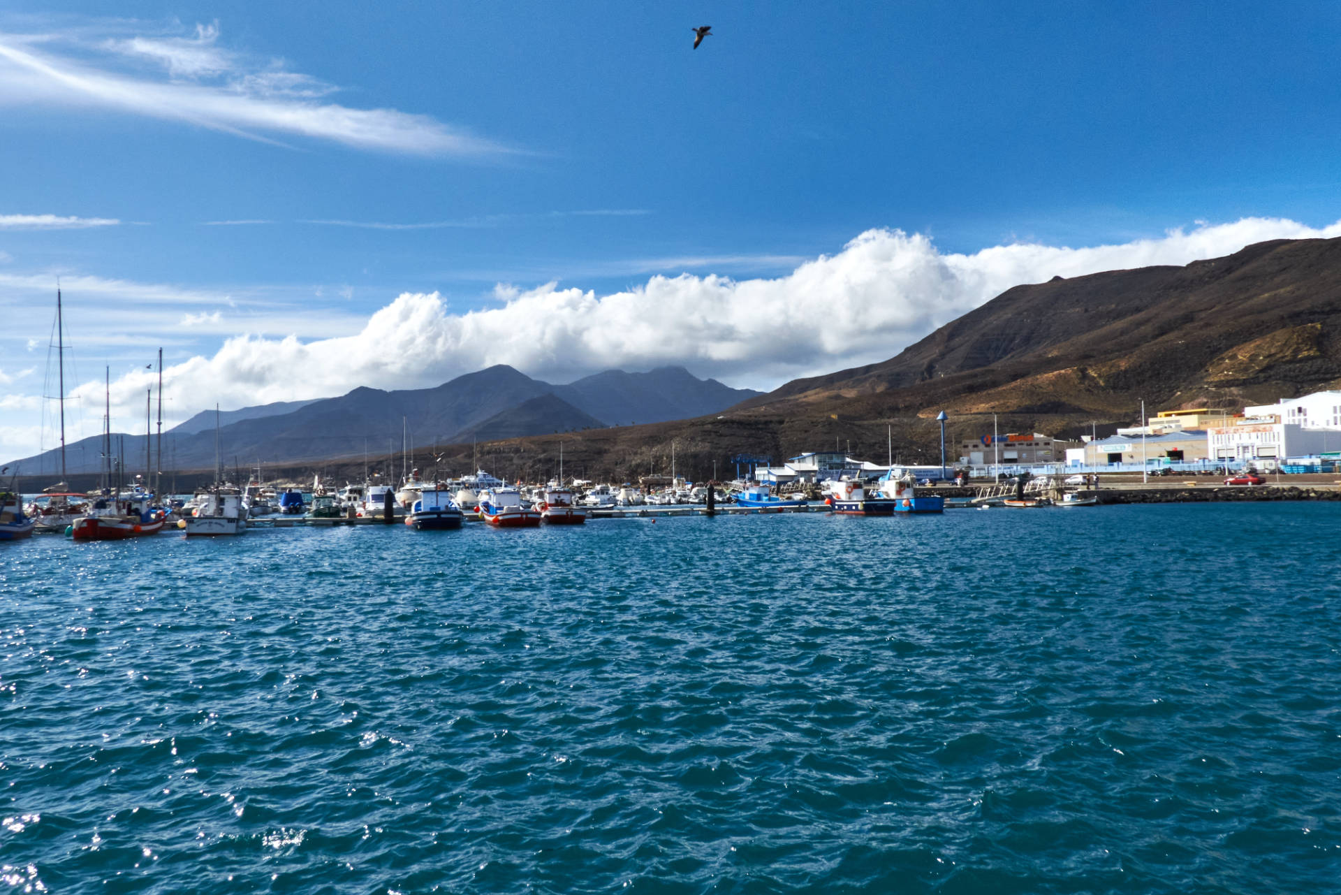 Der Hafen von Morro Jable Fuerteventura.