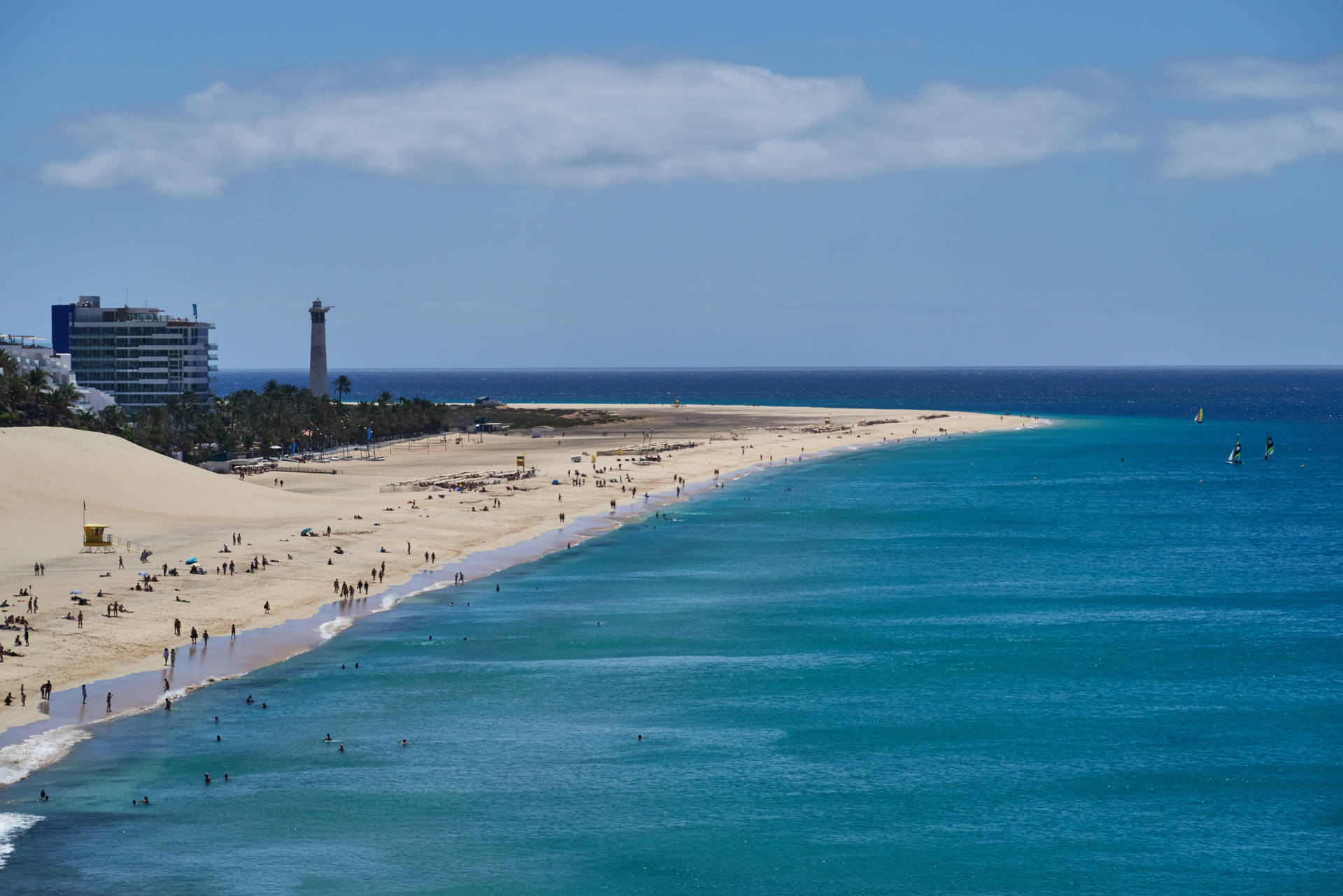 Der Ort Morro Jable Fuerteventura.