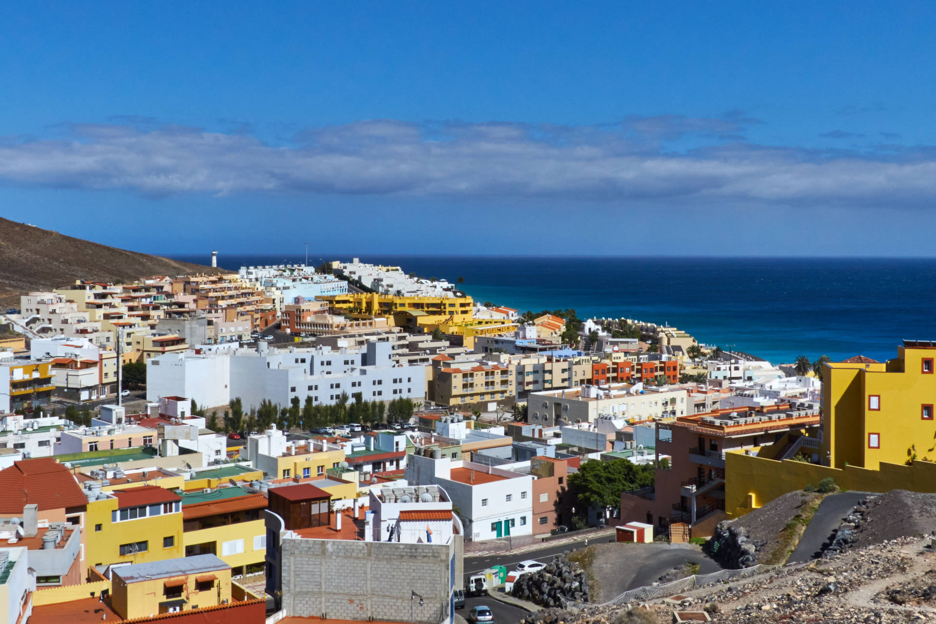 Der Ort Morro Jable Fuerteventura.