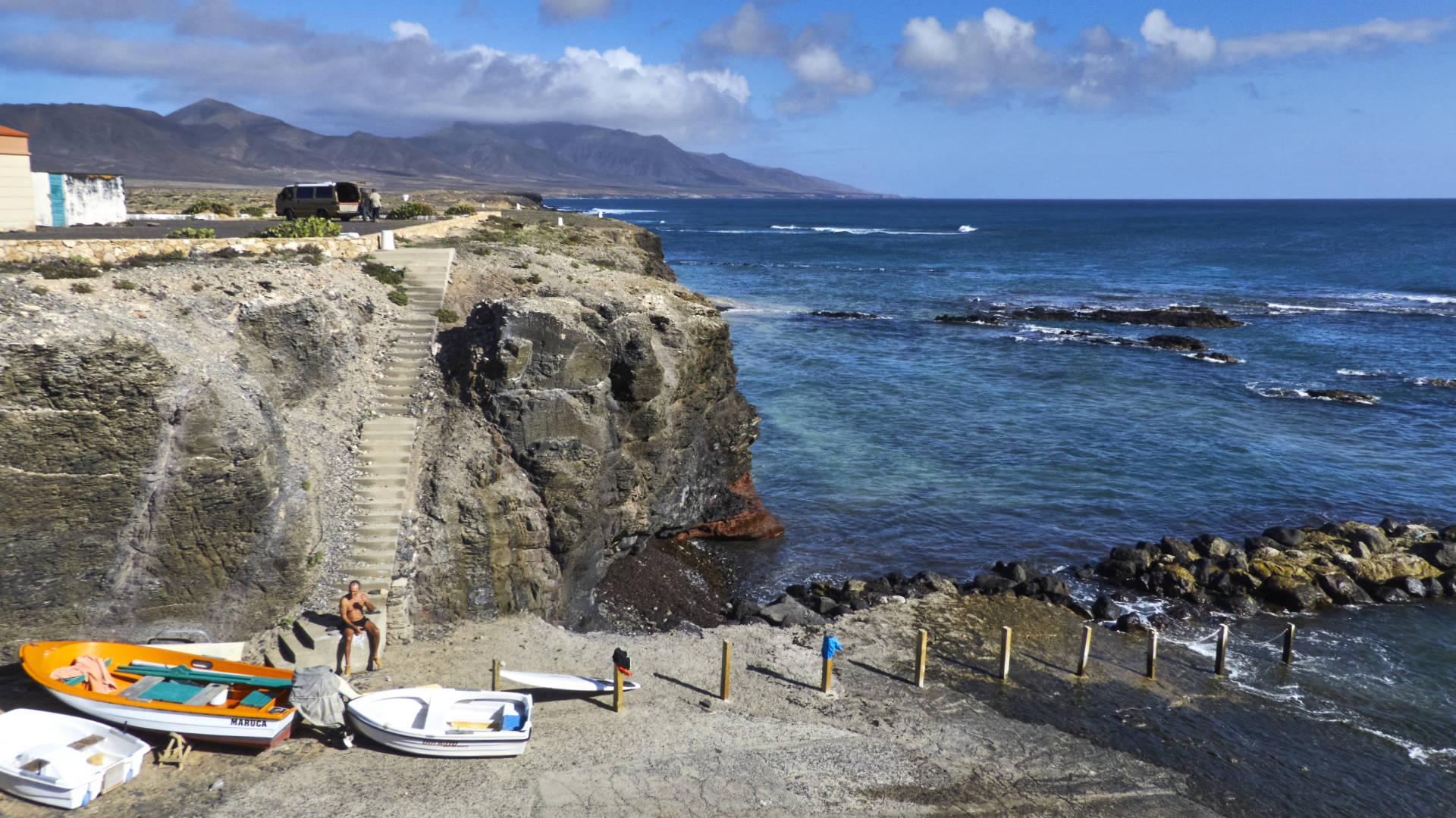 Puerto del la Cruz Jandía Fuerteventura.