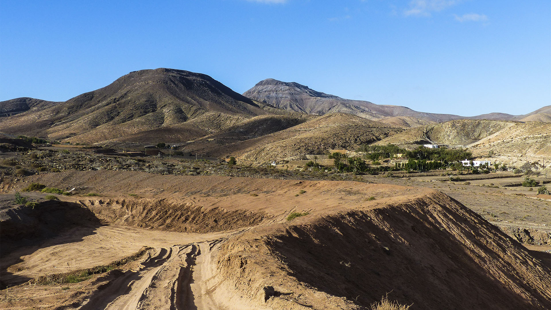 Landwirtschaft in El Cardón Fuerteventura.