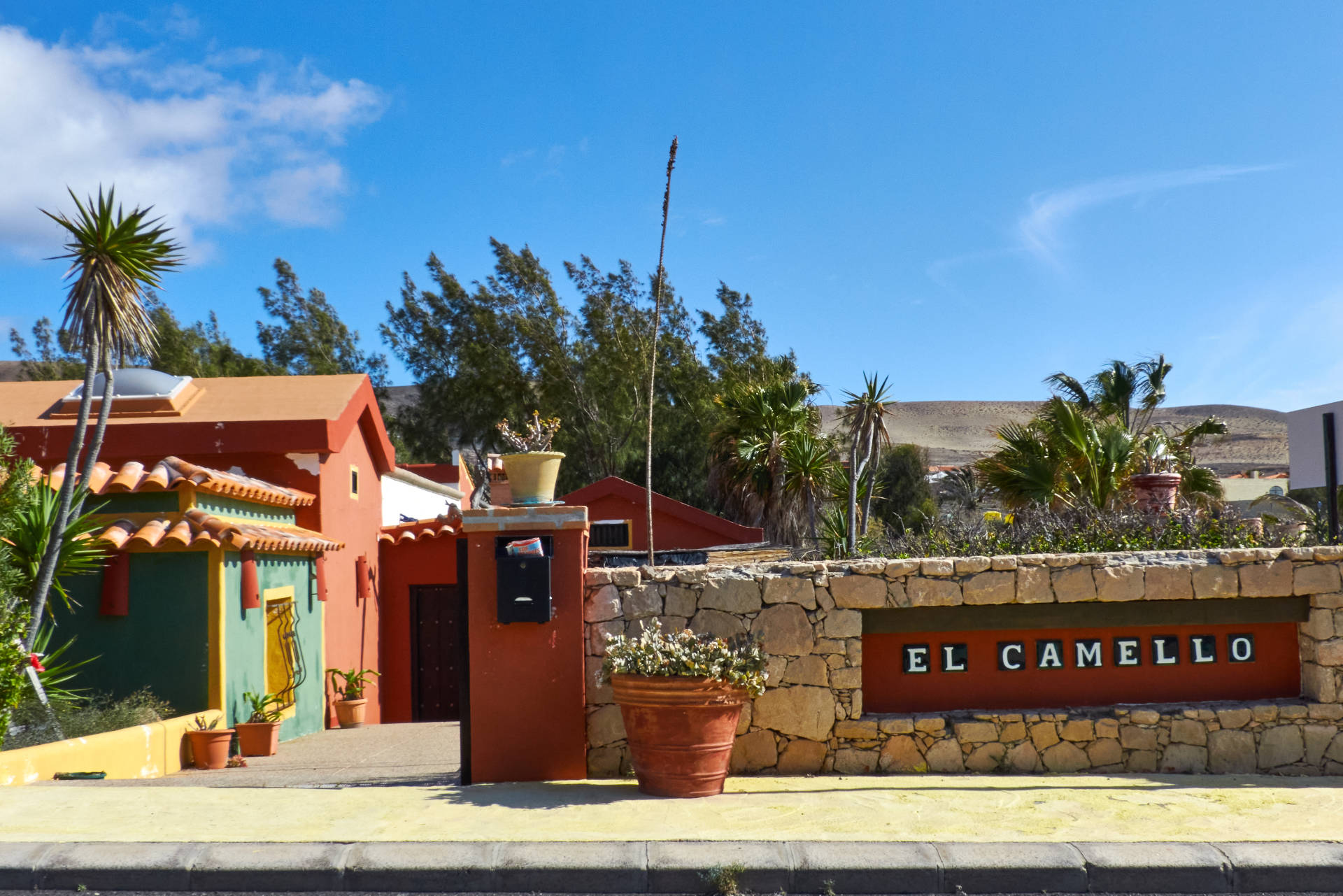 Der Ort La Pared Fuerteventura.