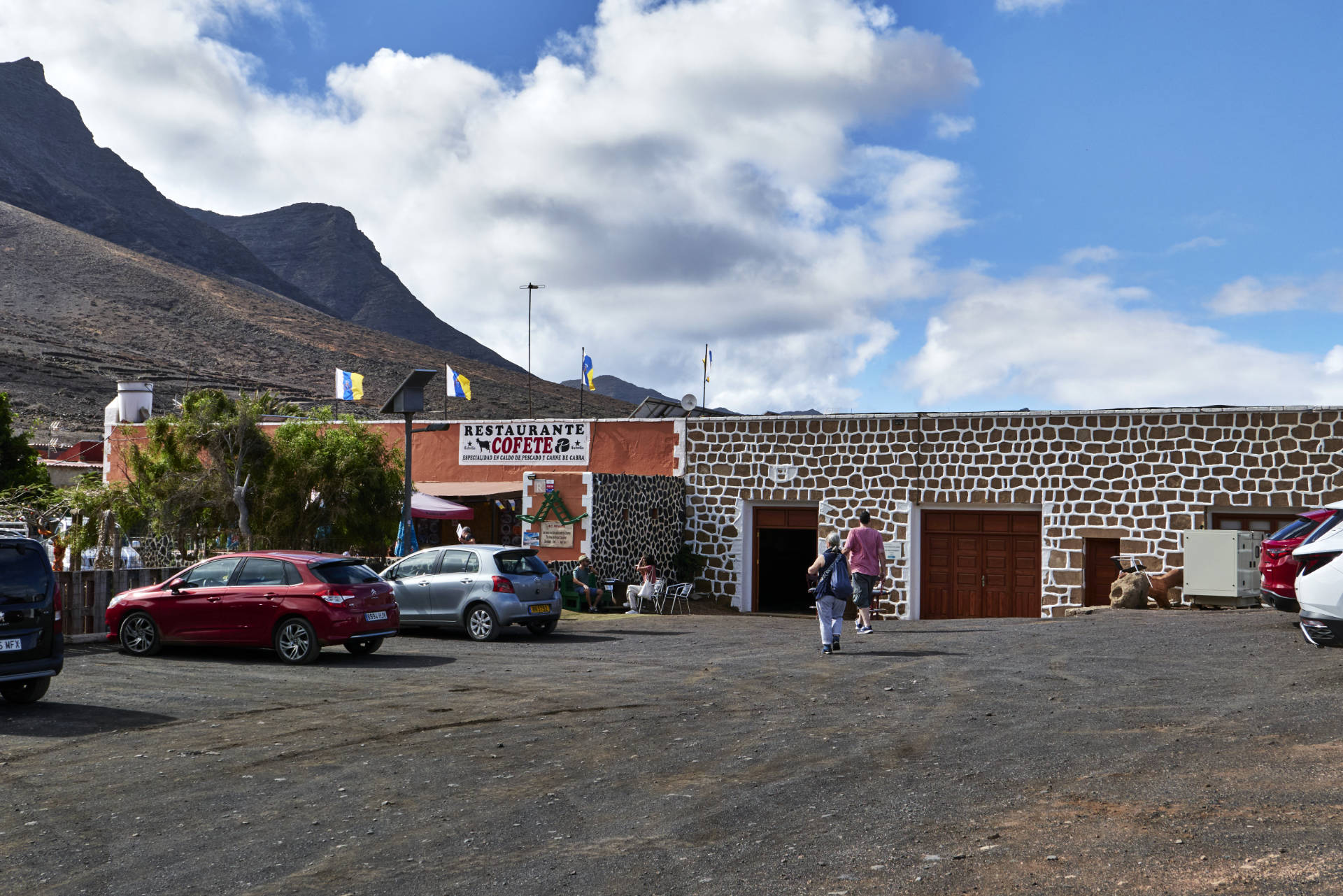 Der Ort Cofete Jandía Fuerteventura.