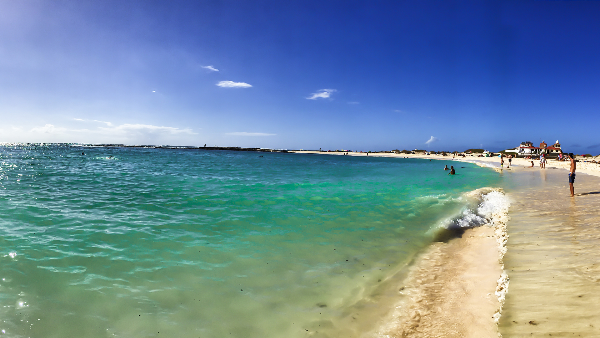 Sonnen und baden auf Fuerteventura.