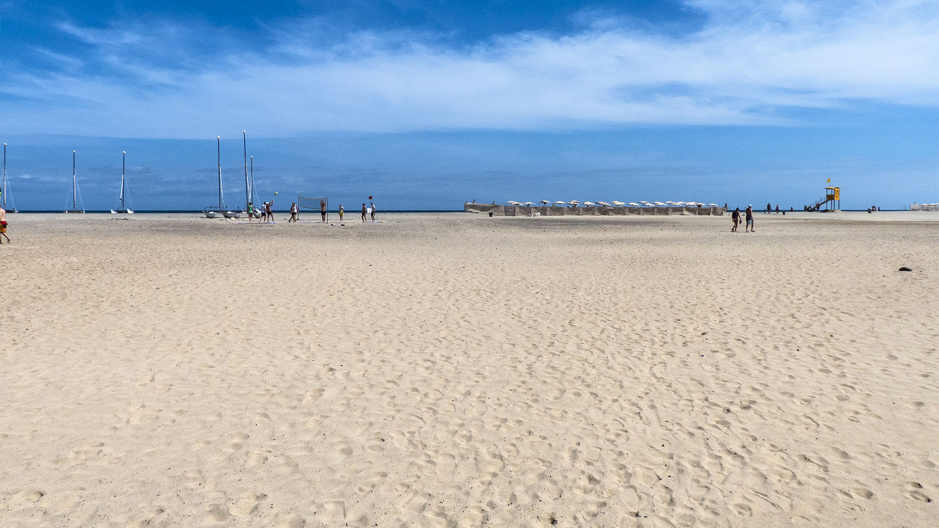 Sonnen und baden auf Fuerteventura.