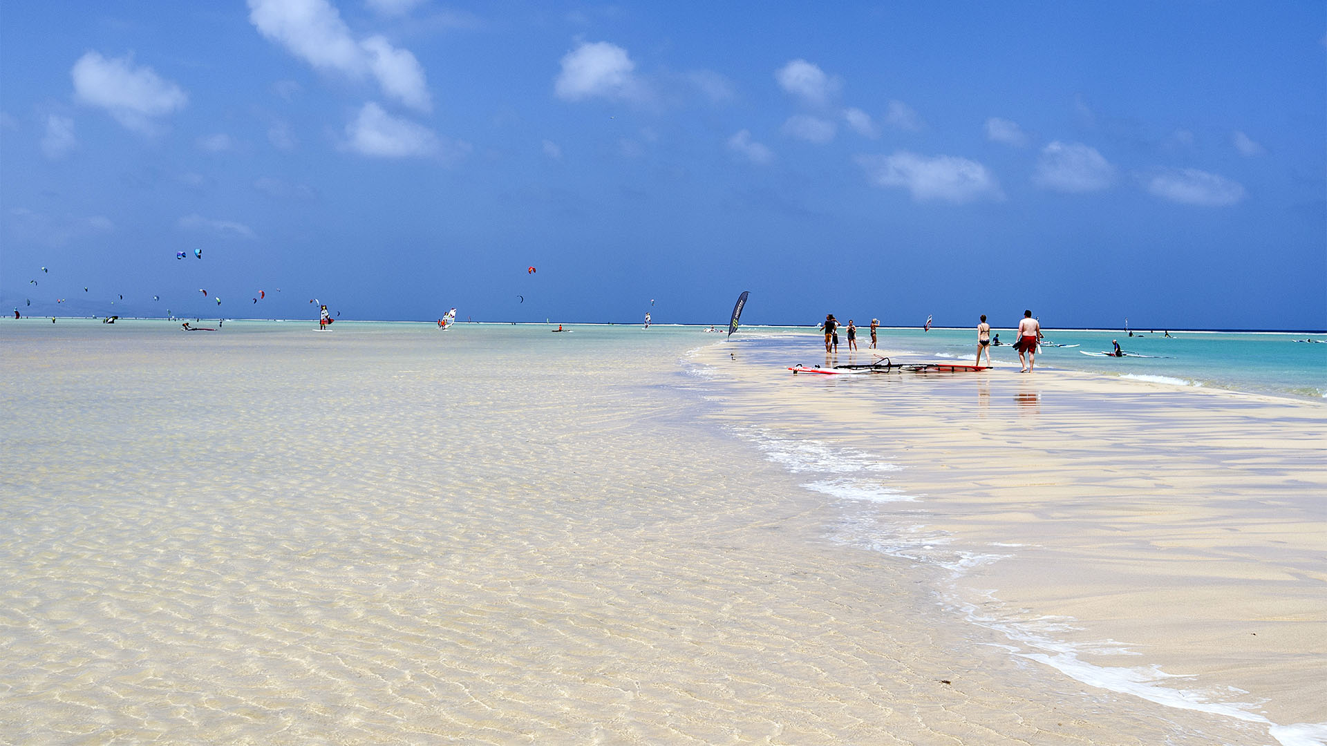 Sonnen und baden auf Fuerteventura.