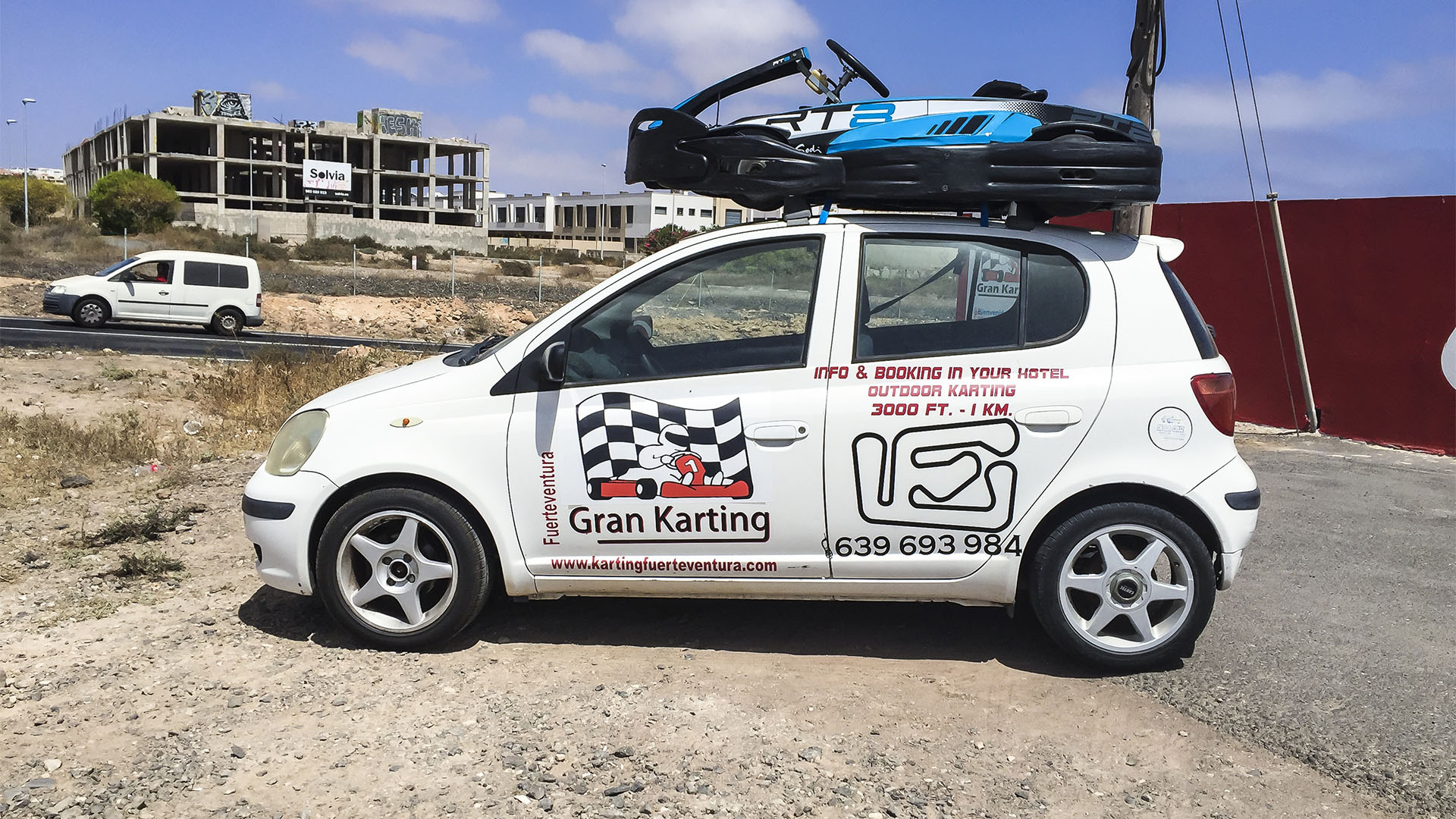 Kartsport auf Fuerteventura.