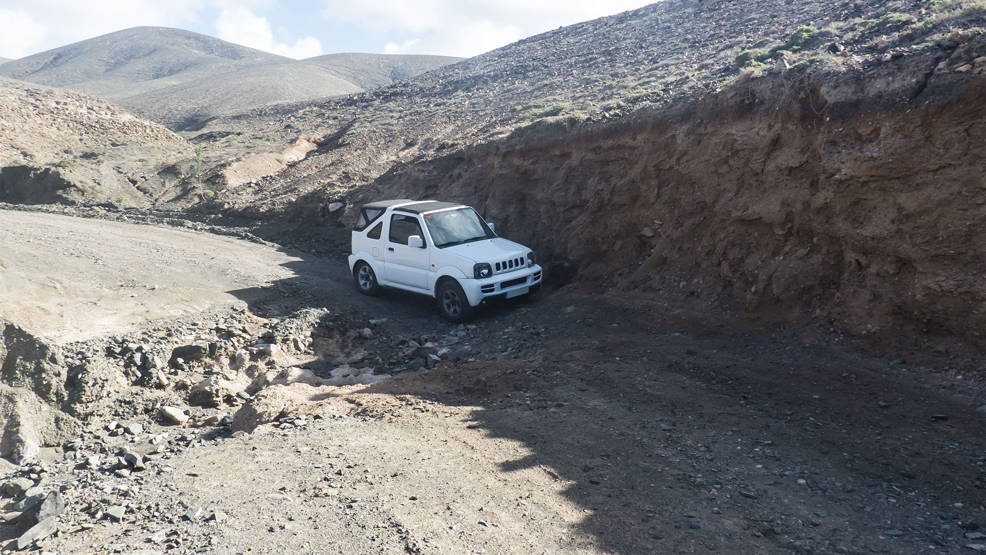 Offroad auf Fuerteventura.