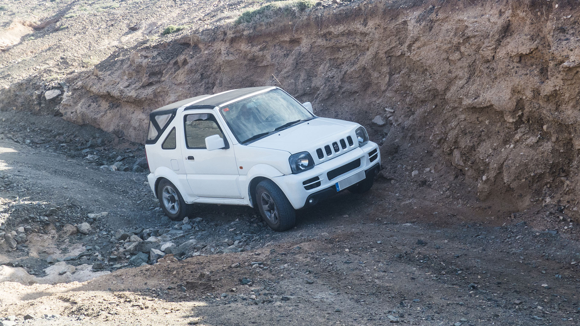 Offroad auf Fuerteventura.