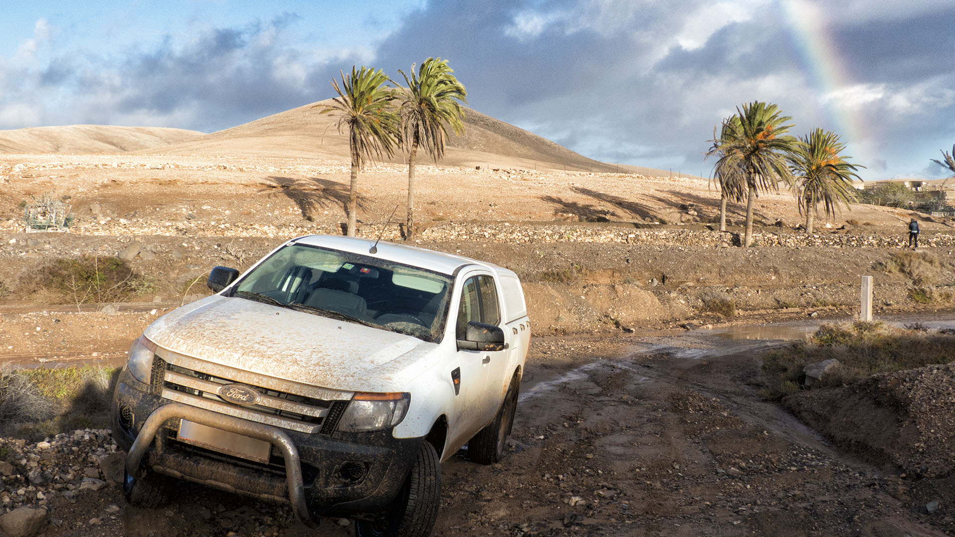 Offroad auf Fuerteventura.