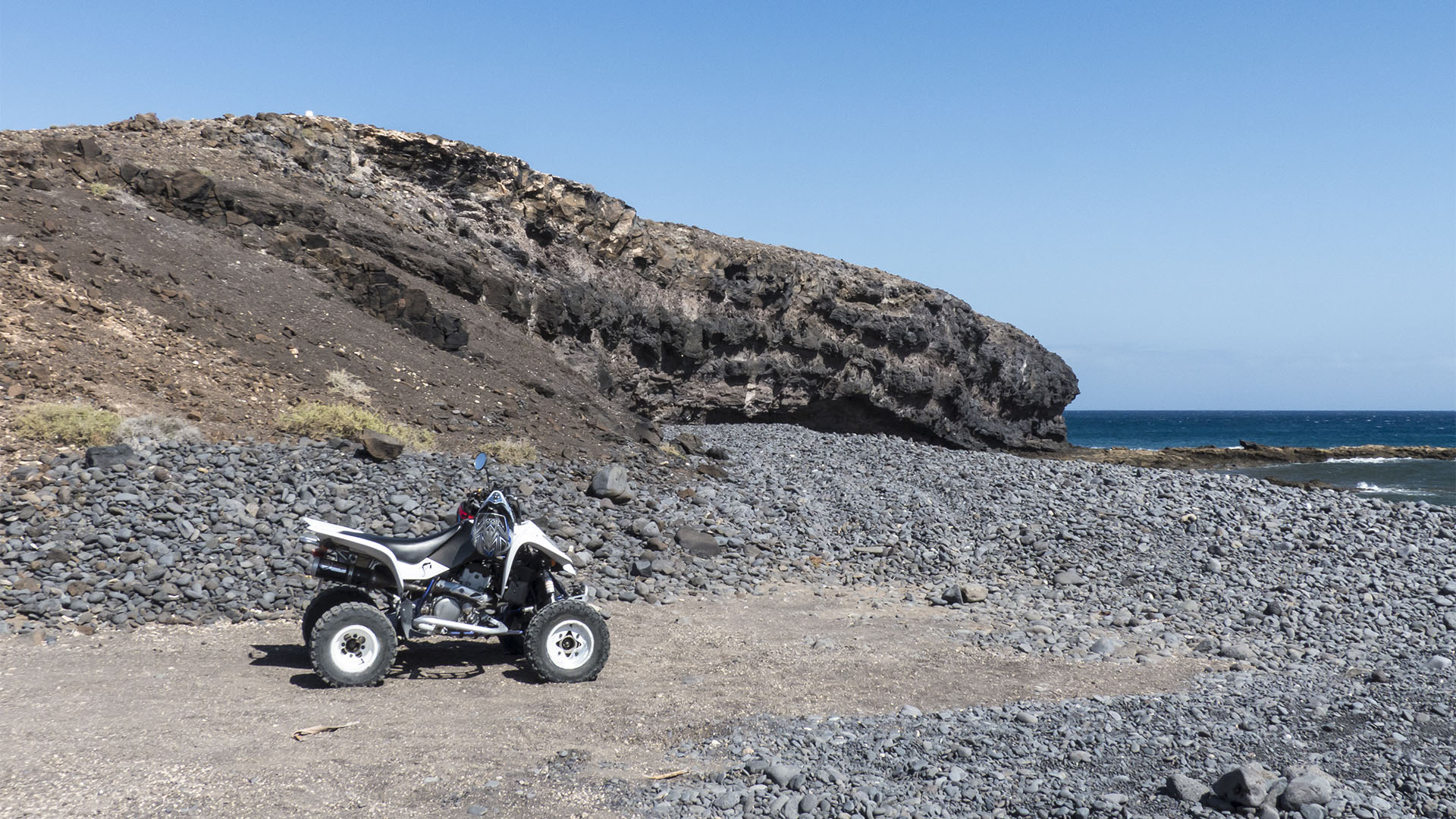 Offroad auf Fuerteventura.