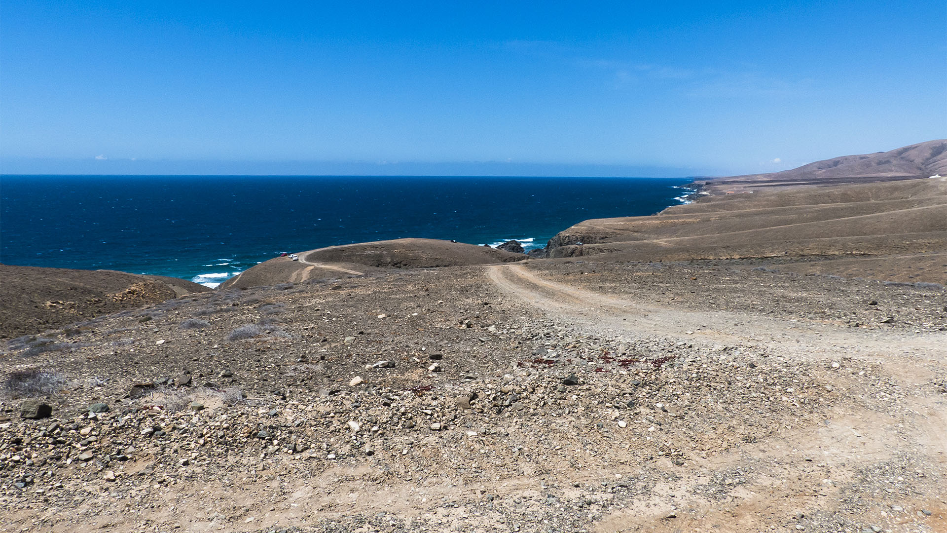 Offroad auf Fuerteventura.