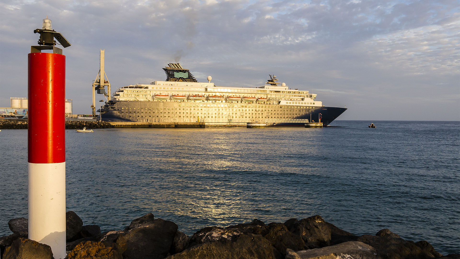 Fuerteventura Inselrundfahrt Norden – Hafen Puerto del Rosario.