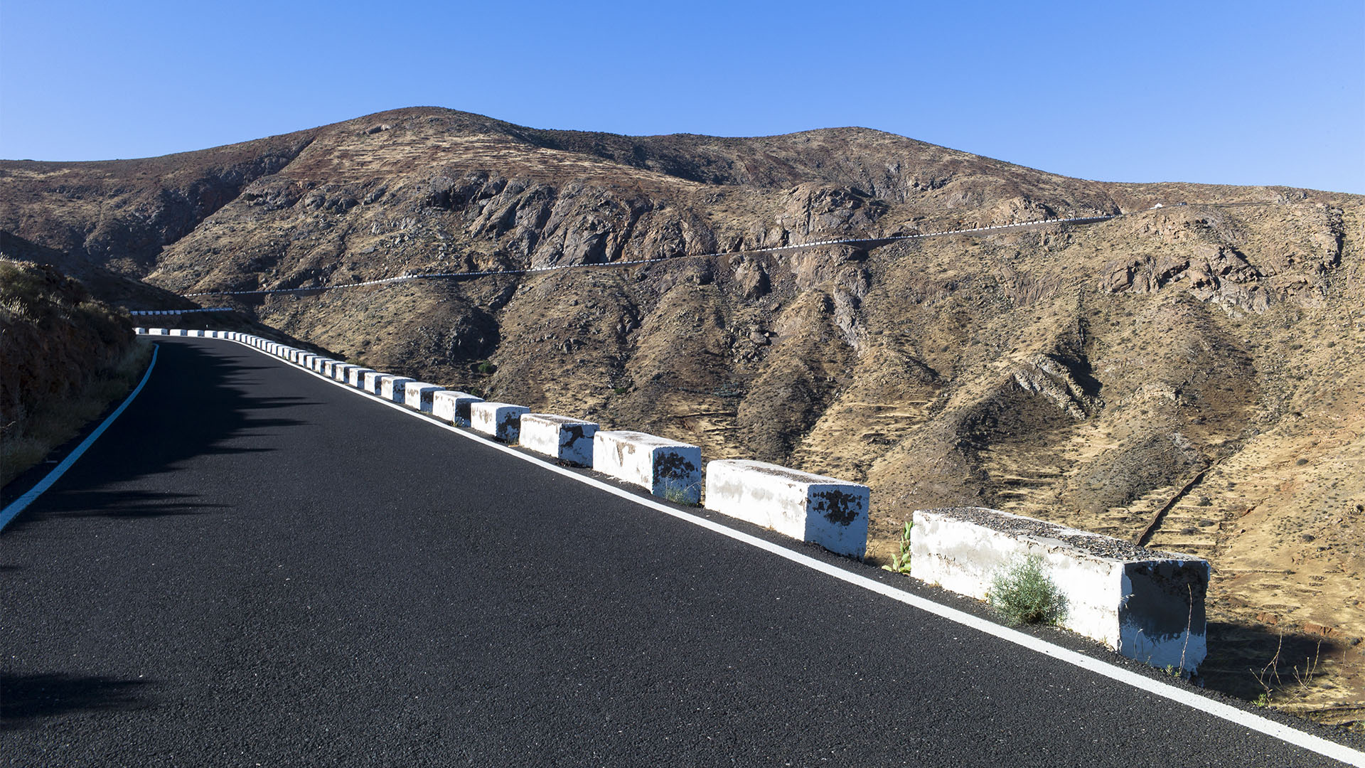 Fuerteventura Inselrundfahrt Zentralmassiv – Betancuria Mirador de Fénduca Degollada Honda Degollada de Los Granadillos.