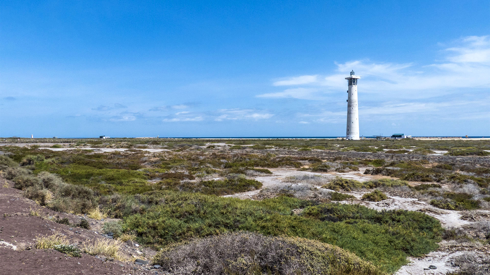 Fuerteventura Inselrundfahrt Südschleife – Faro de Jable und Salzwiesen.