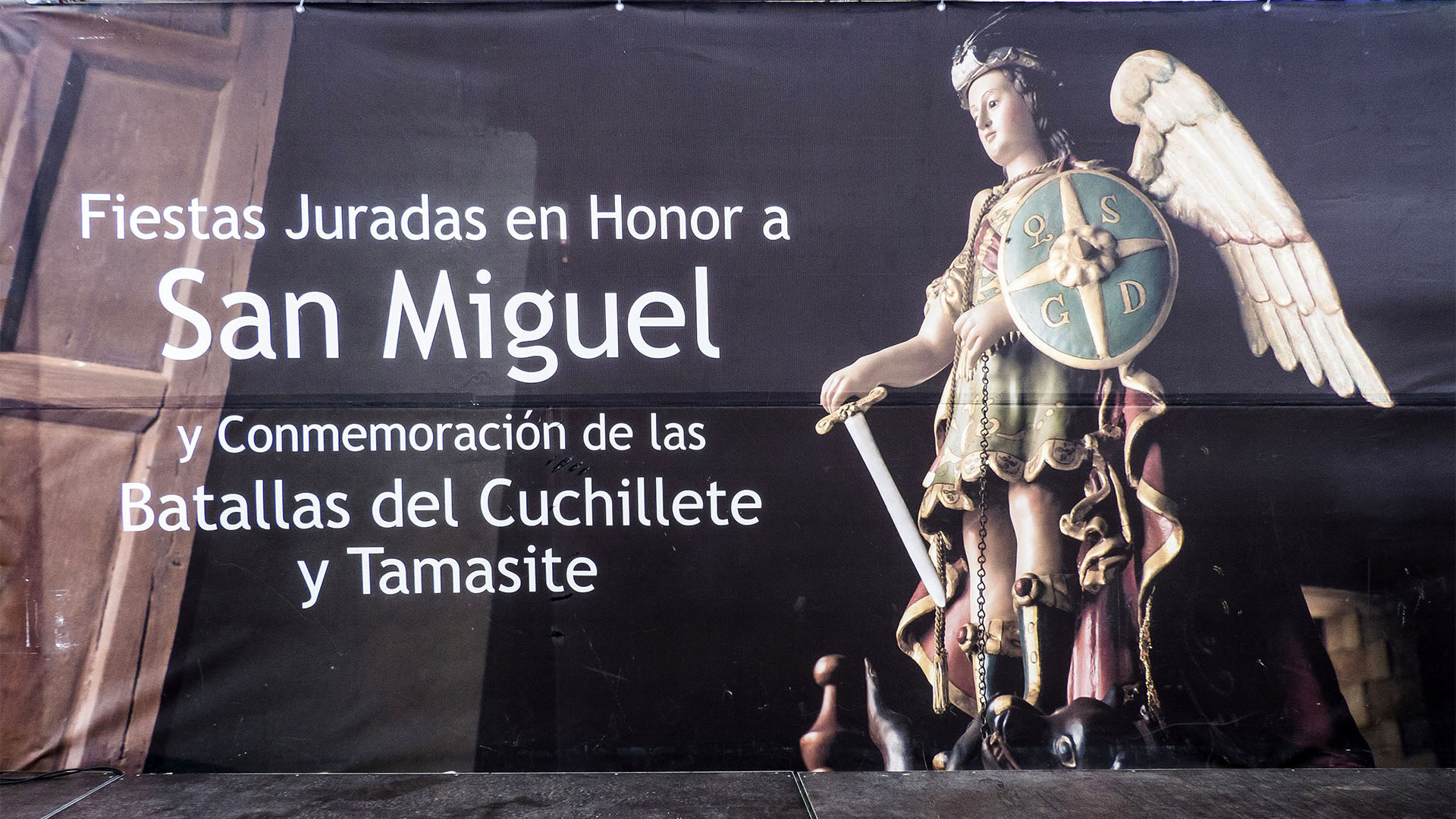 Fiestas + Wallfahrten auf Fuerteventura: Fiesta San Miguel y Batallas del Cuchillete.