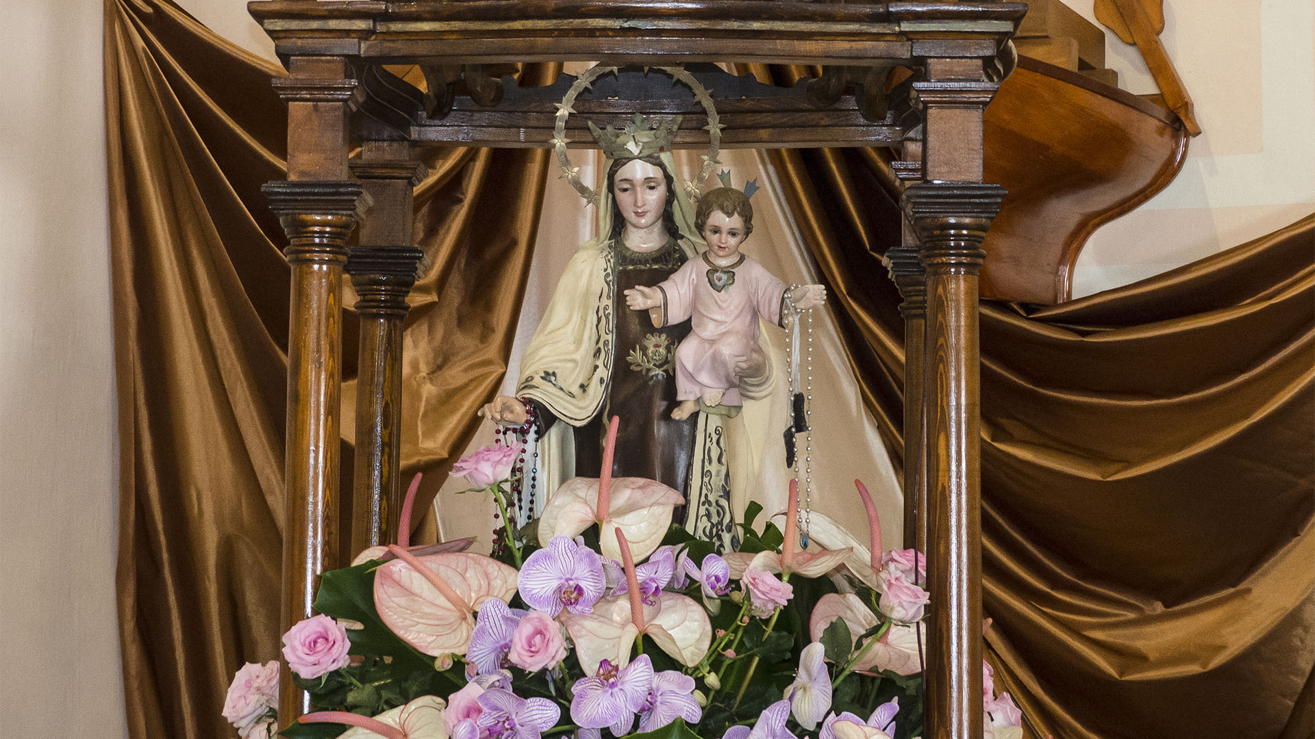 Die Fiesta Nuestra Señora del Carmen Corralejo Fuerteventura.