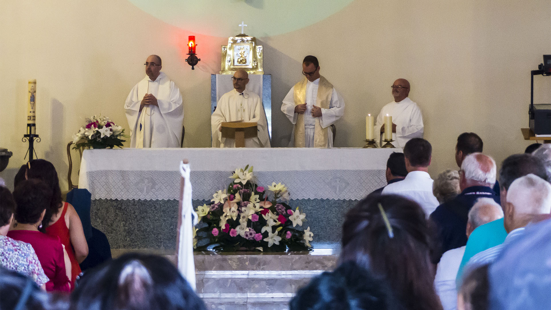 Die Fiesta Nuestra Señora del Carmen Corralejo Fuerteventura.