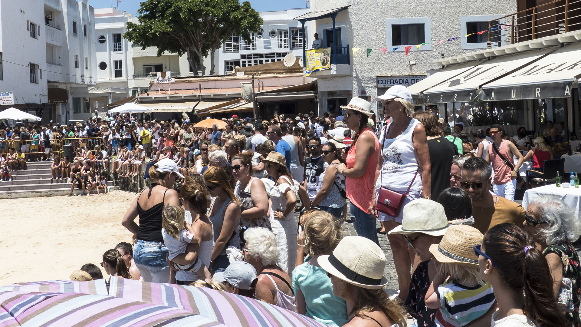 Die Fiesta Nuestra Señora del Carmen Corralejo Fuerteventura.