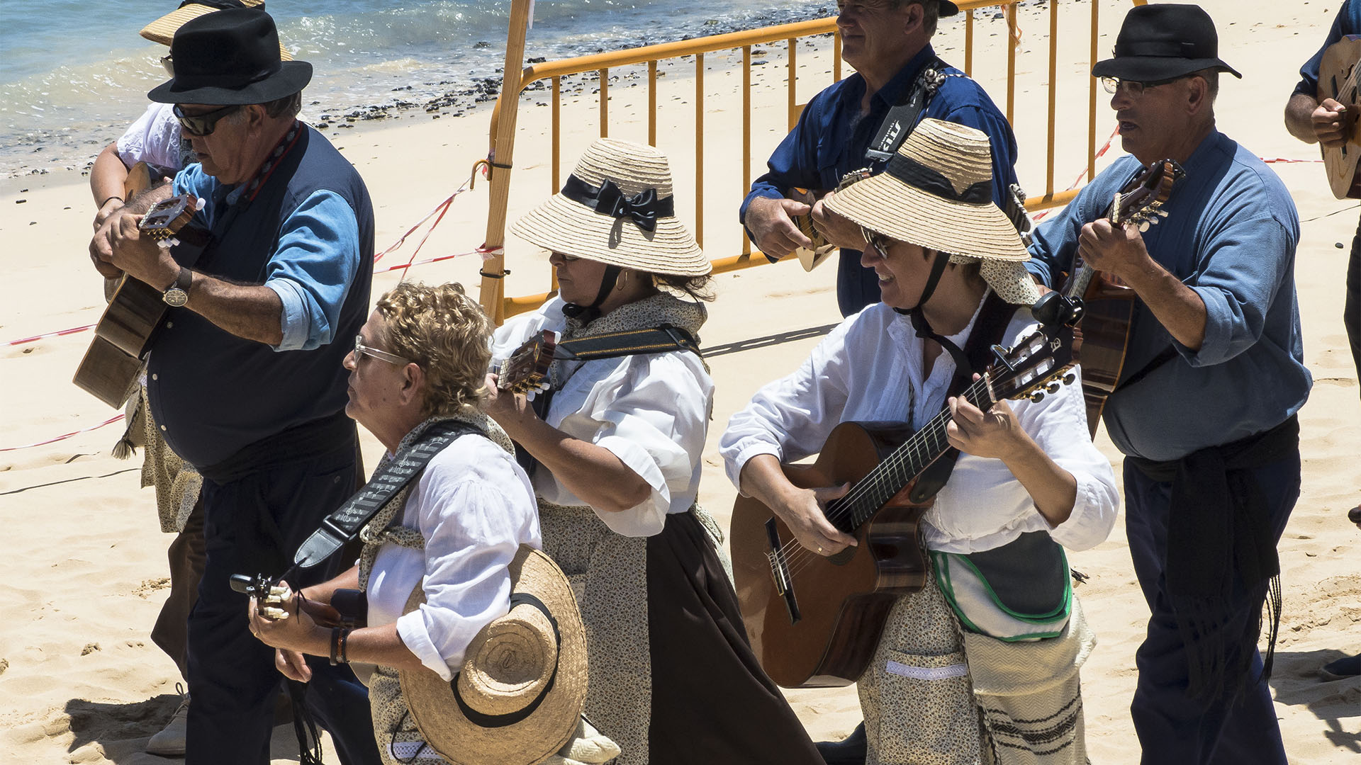 Die Fiesta Nuestra Señora del Carmen Corralejo Fuerteventura.