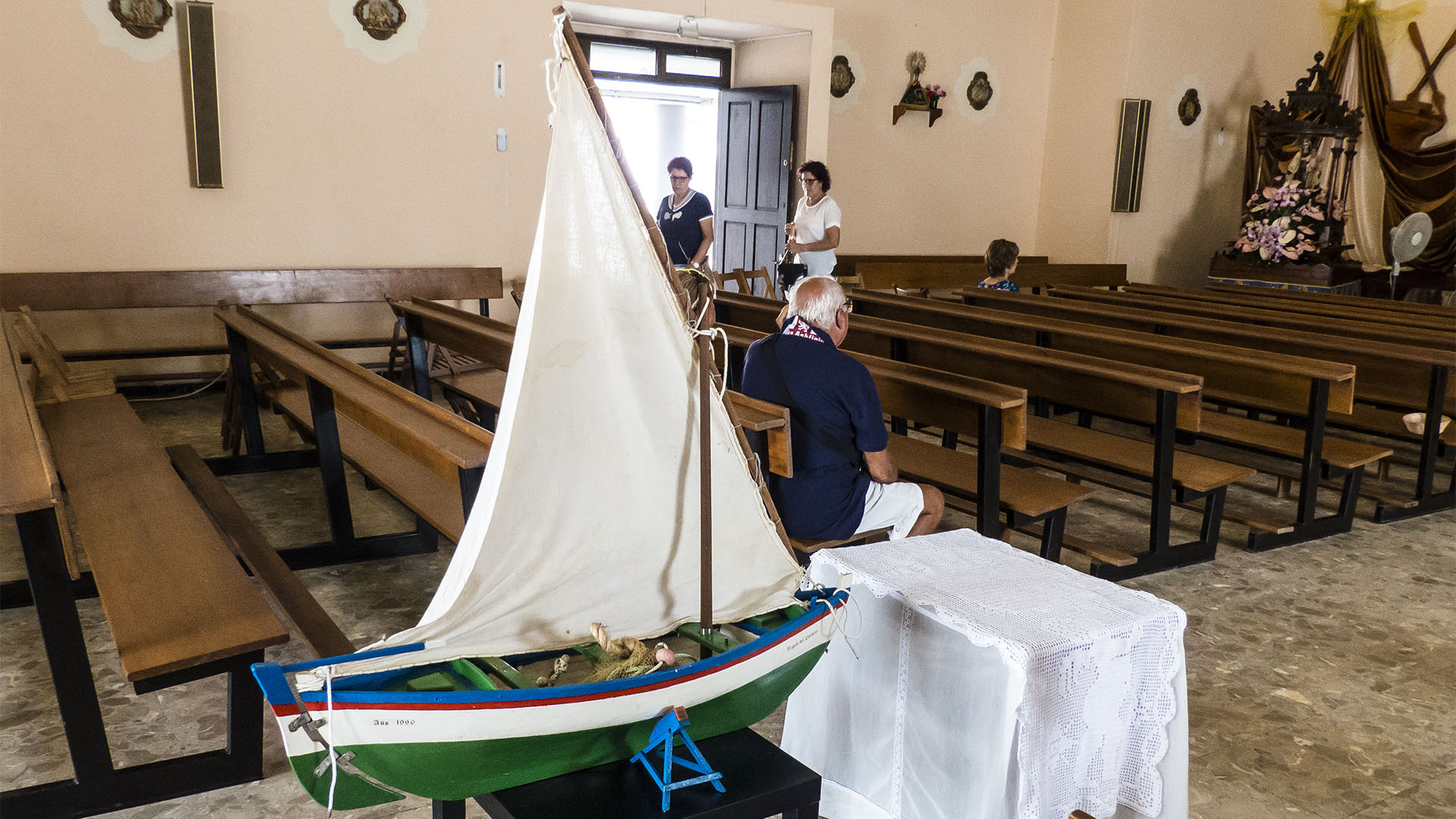 Die Fiesta Nuestra Señora del Carmen Corralejo Fuerteventura.