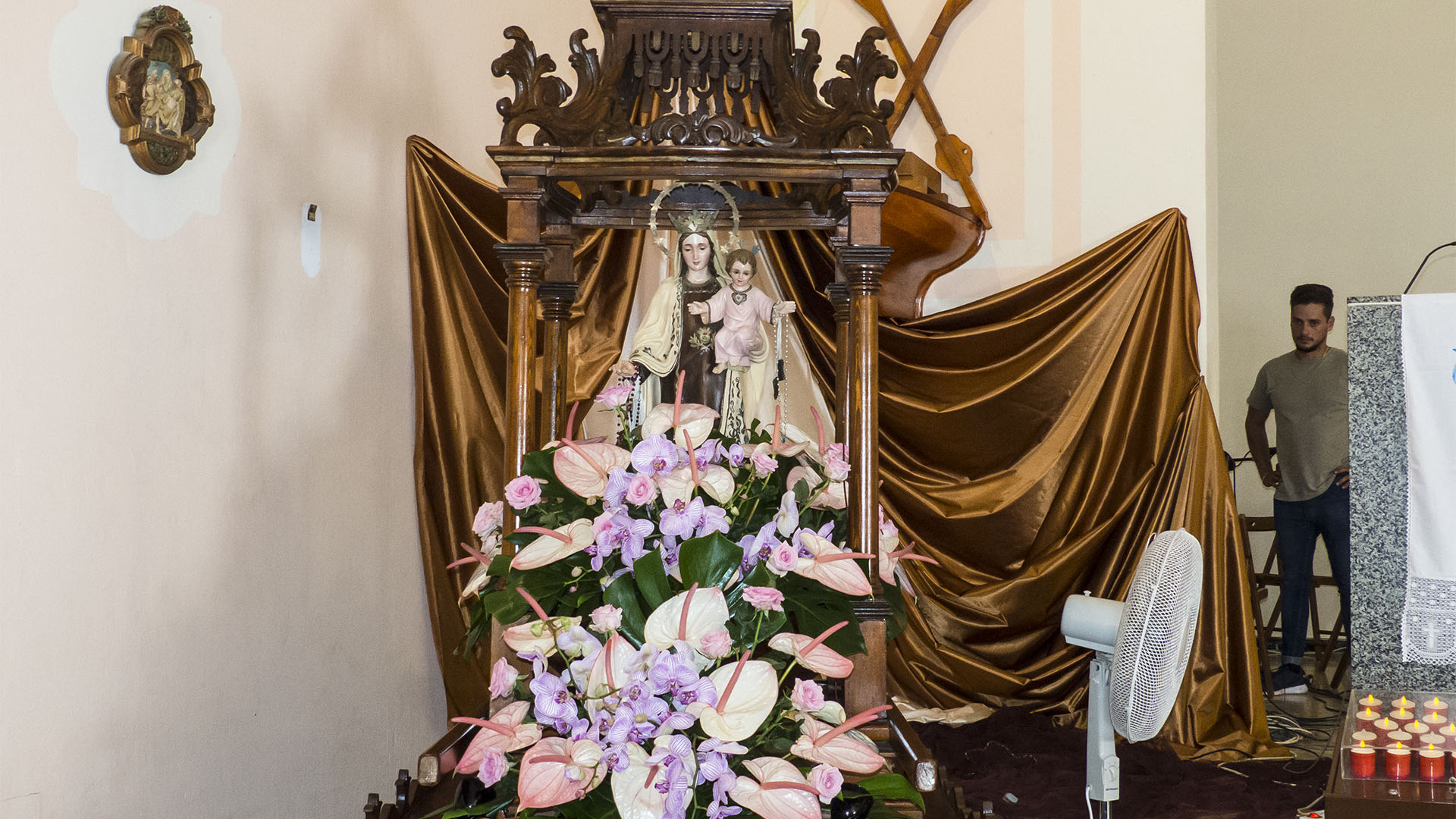 Die Fiesta Nuestra Señora del Carmen Corralejo Fuerteventura.