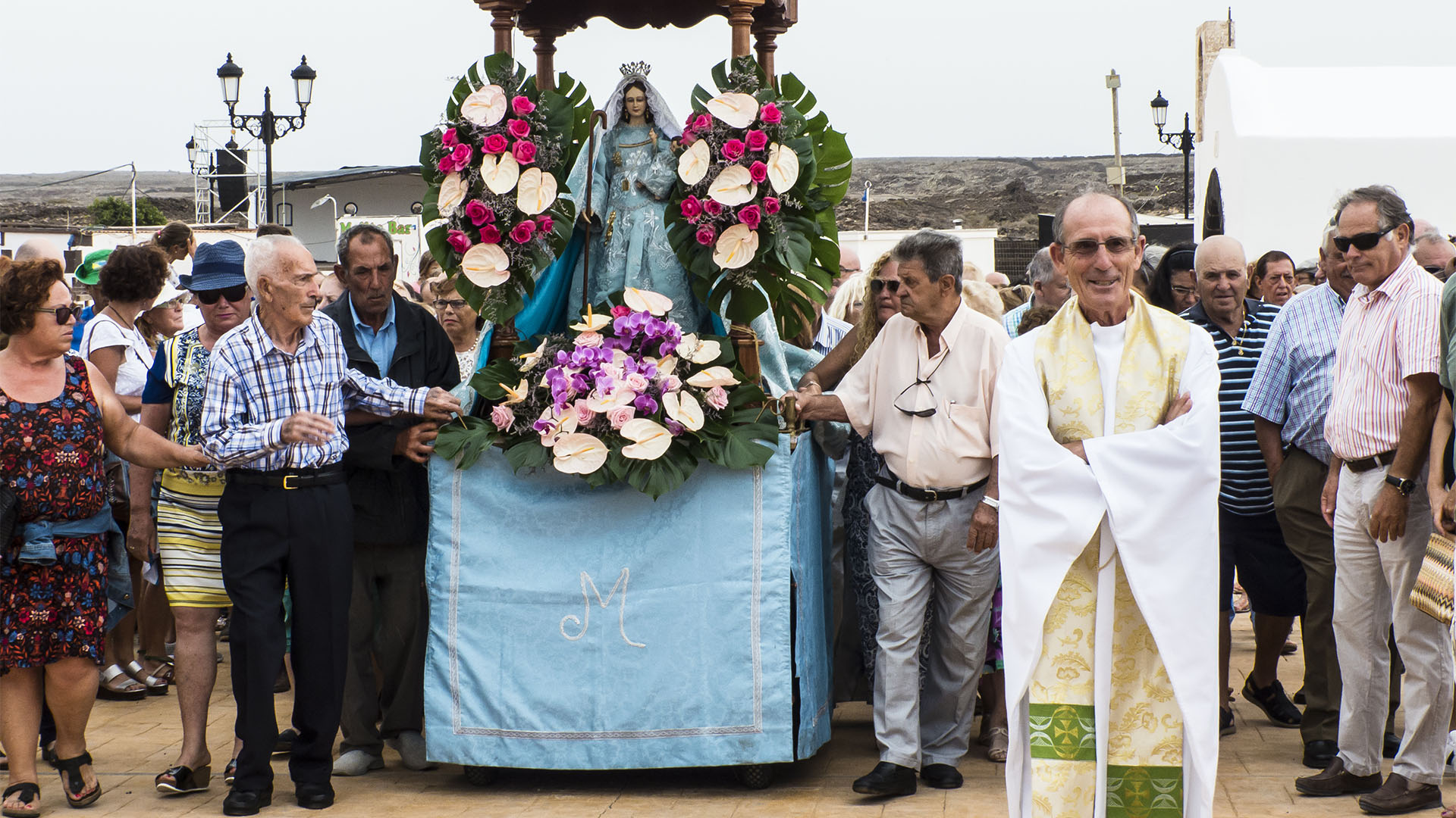 Fiestas + Wallfahrten auf Fuerteventura: Virgen del Buen Viaje El Cotillo.