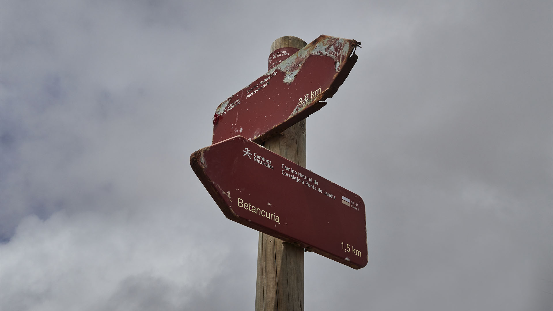 Wallfahrtsweg Antigua – Betancuria über den Pass Degollada de la Villa.