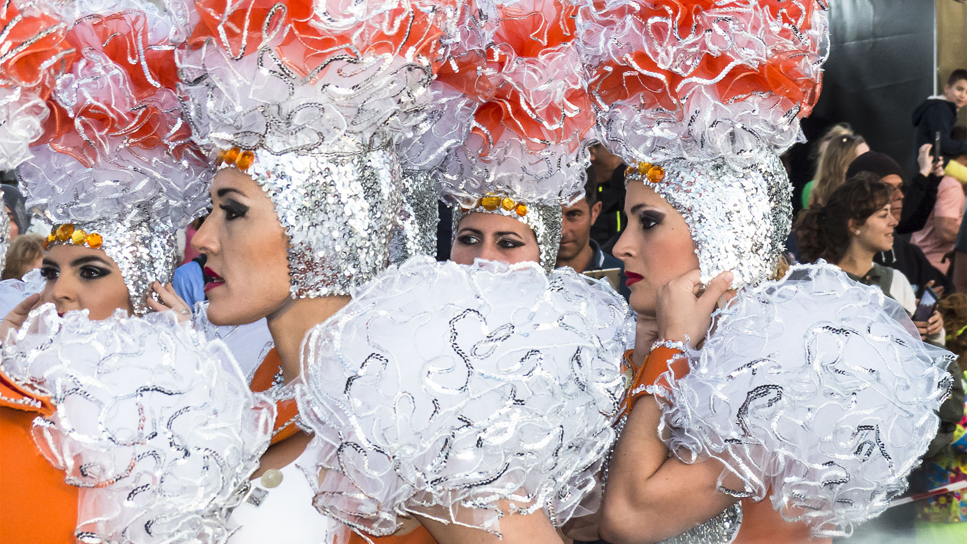 Karneval in Corralejo auf Fuerteventura.