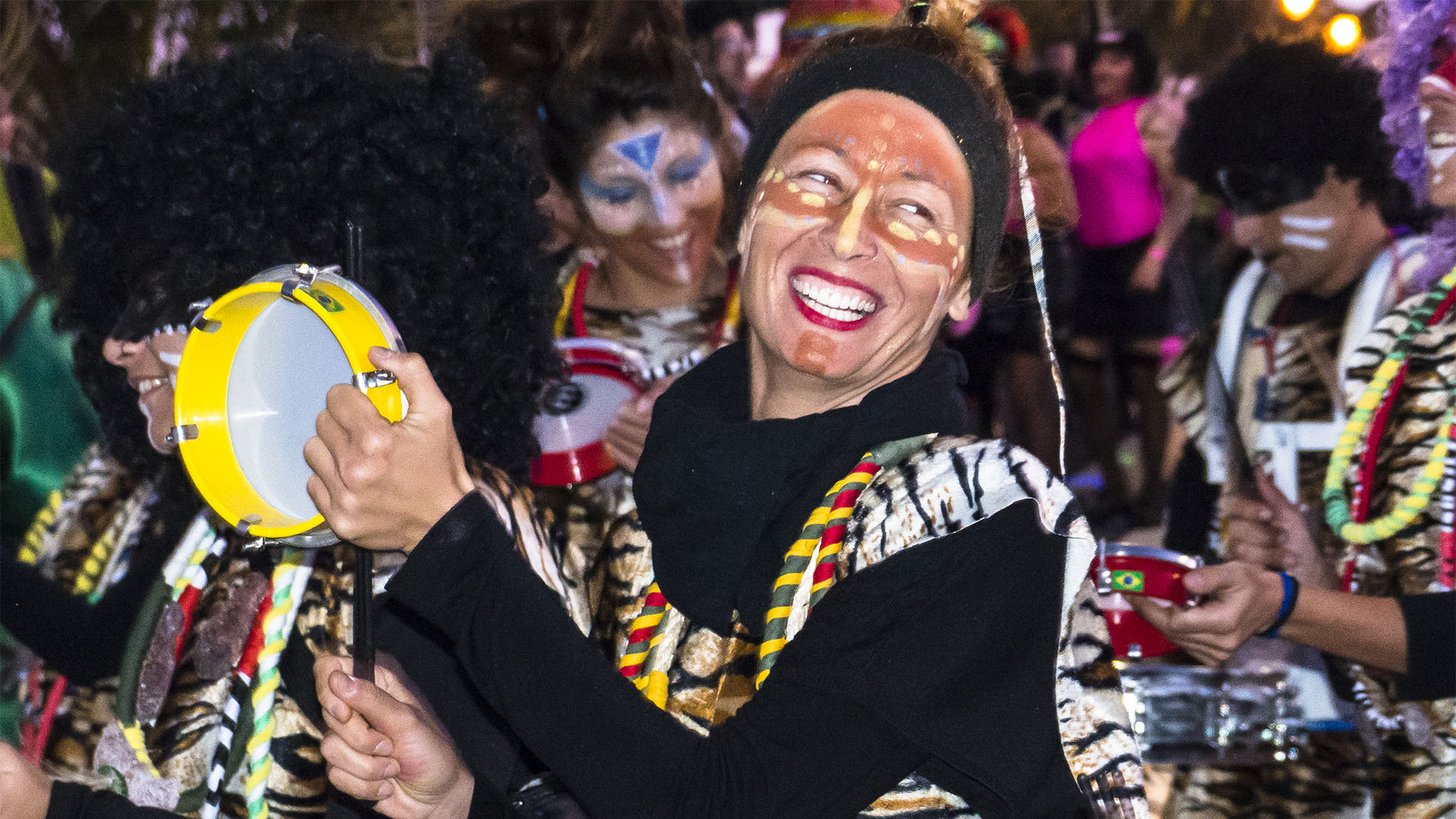 Karneval in Corralejo auf Fuerteventura.