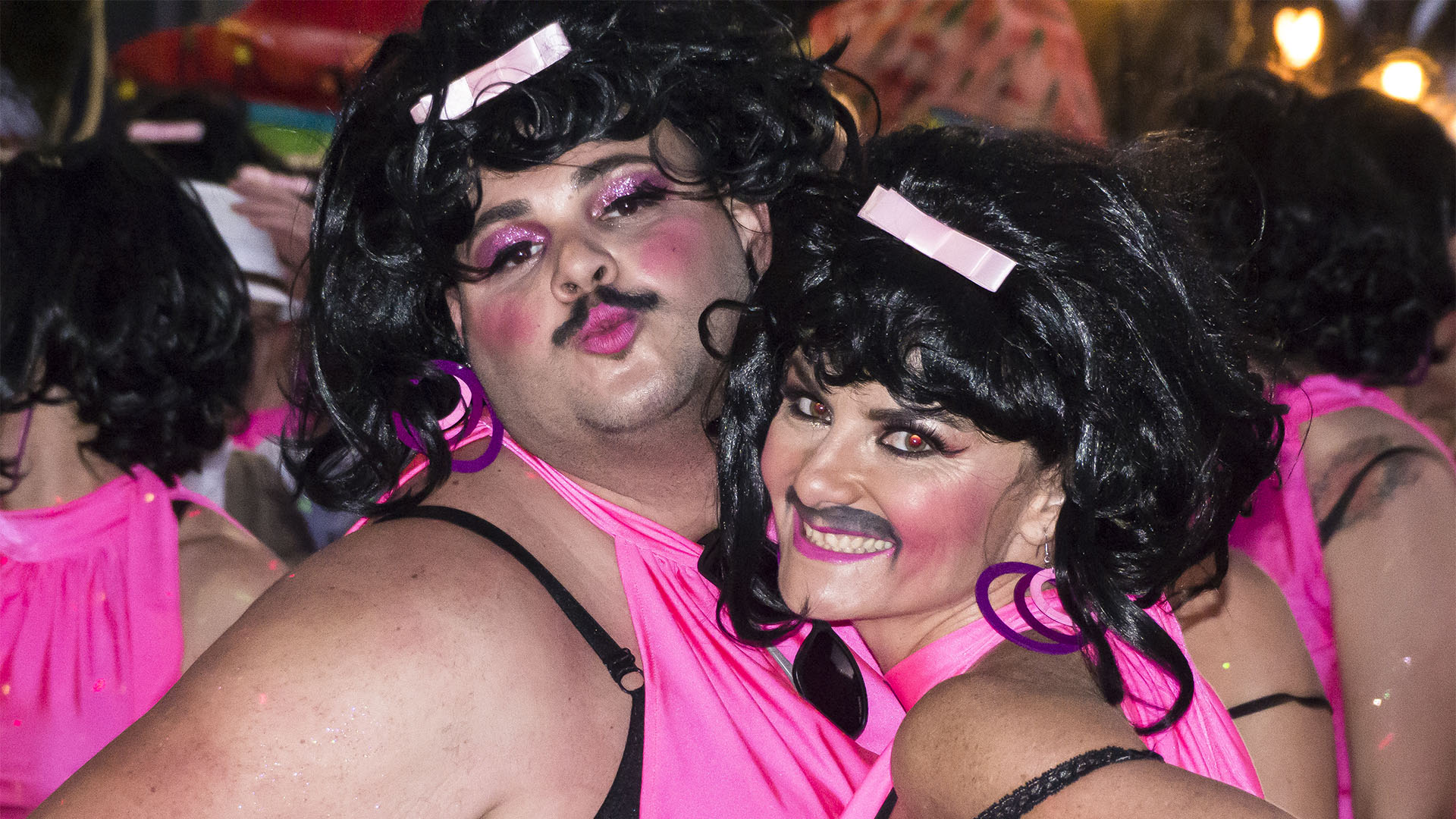 Karneval in Corralejo auf Fuerteventura.