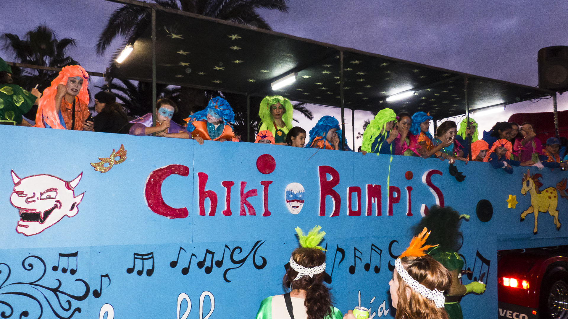 Karneval auf Fuerteventura: Puerto del Rosario.