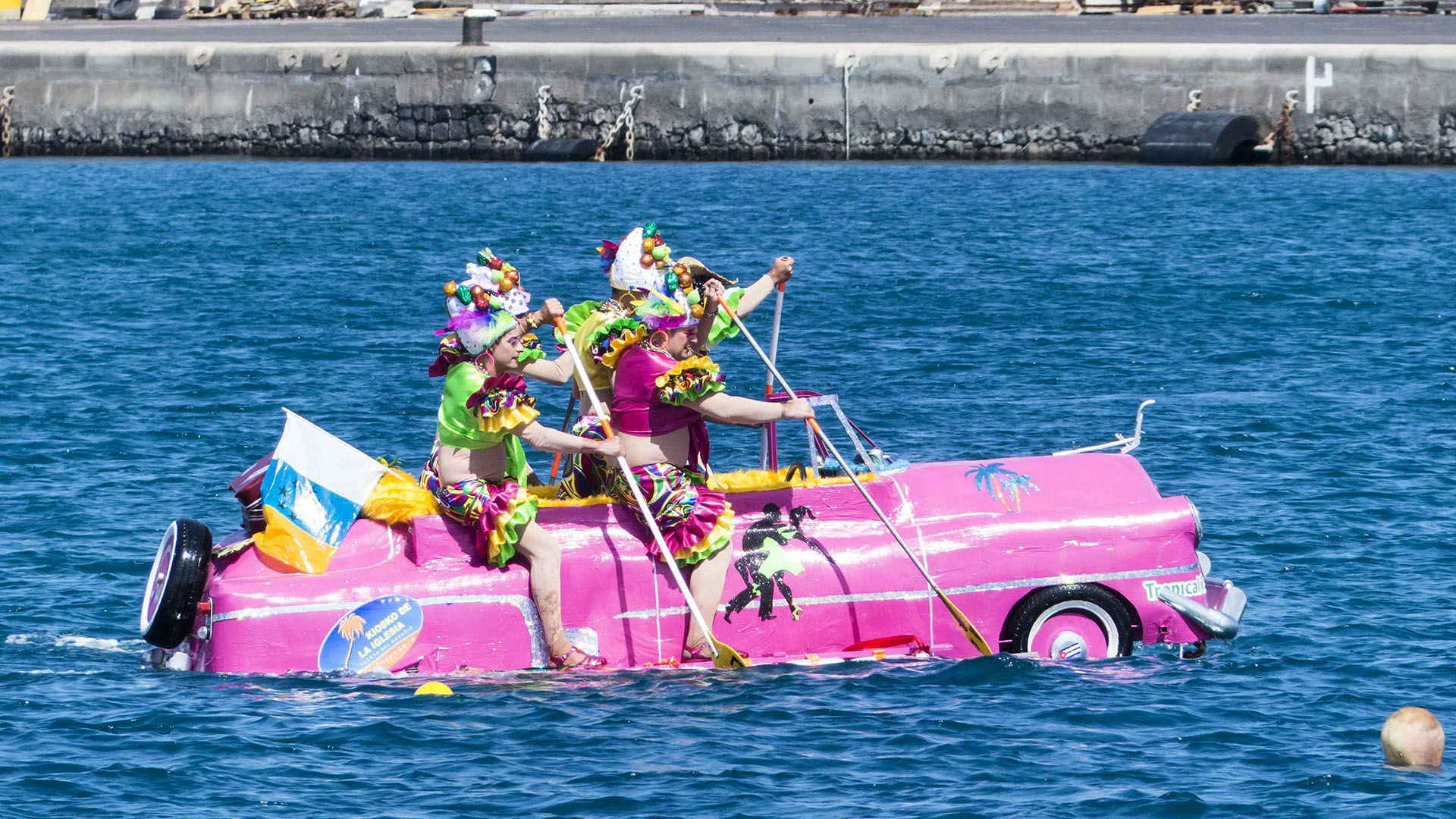 Karneval auf Fuerteventura: Puerto del Rosario Regata de Achipenco.