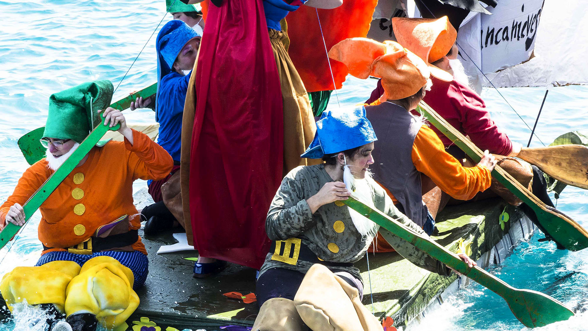 Karneval auf Fuerteventura: Puerto del Rosario Regata de Achipenco.