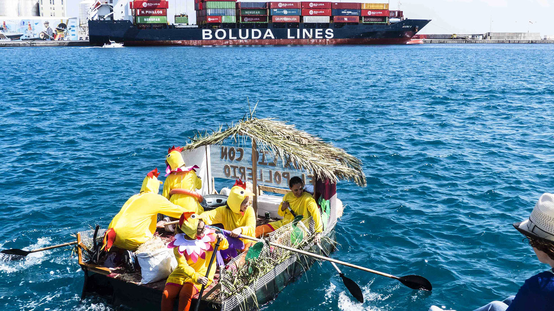 Karneval auf Fuerteventura: Puerto del Rosario Regata de Achipenco.