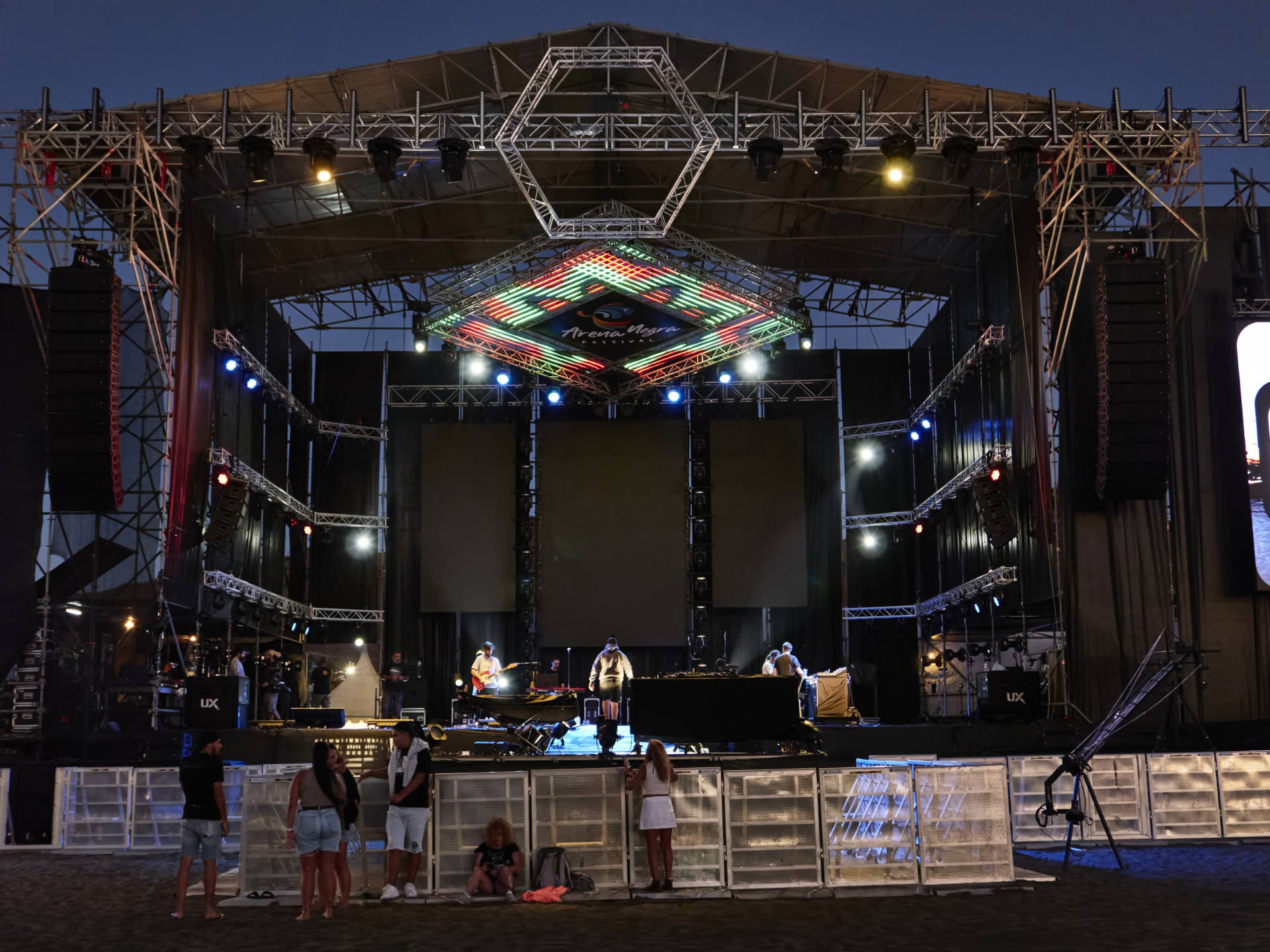 Festival Arena Negra en Gran Tarajal Fuerteventura 2023.