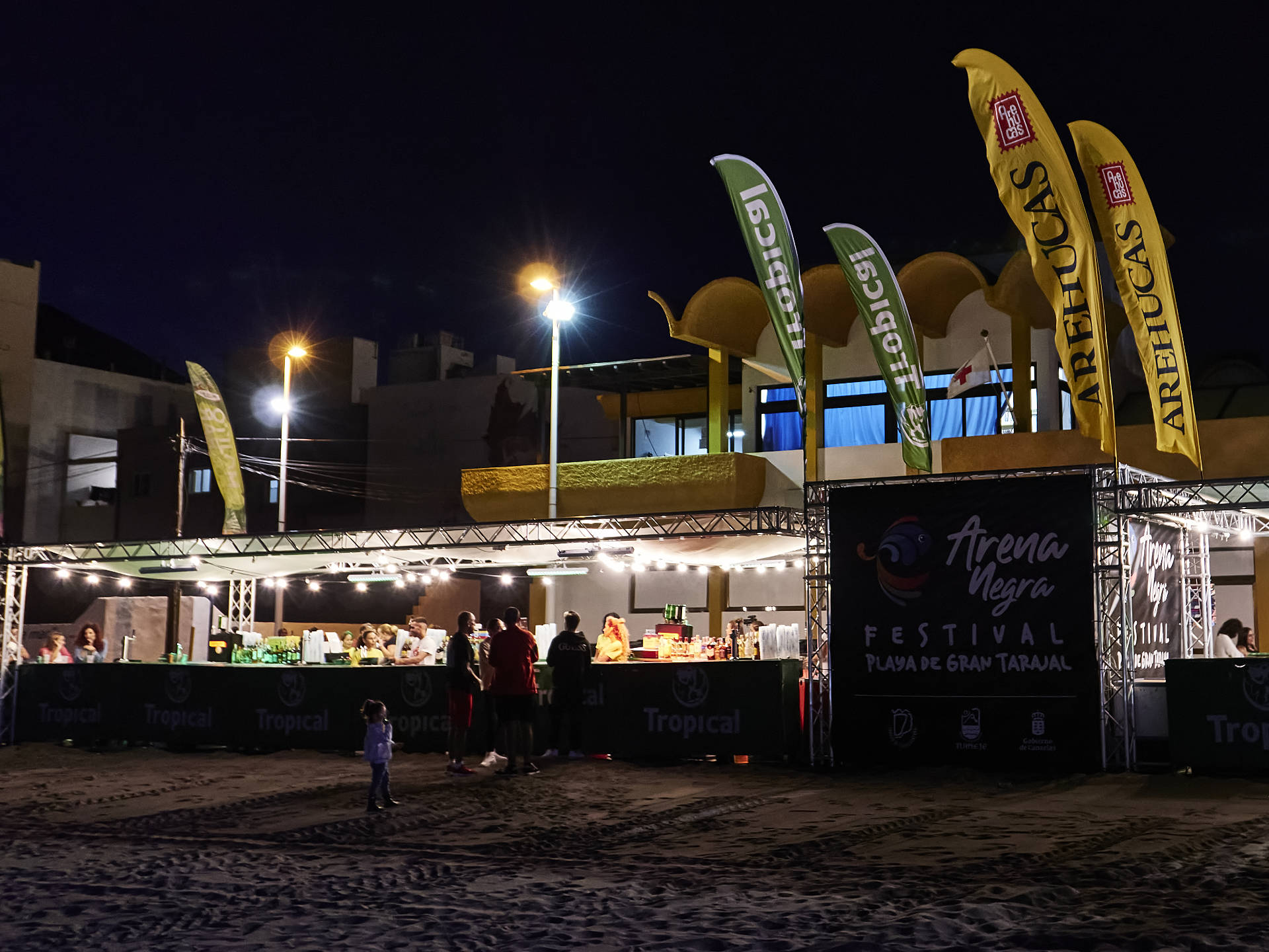 Festival Arena Negra en Gran Tarajal Fuerteventura 2023.