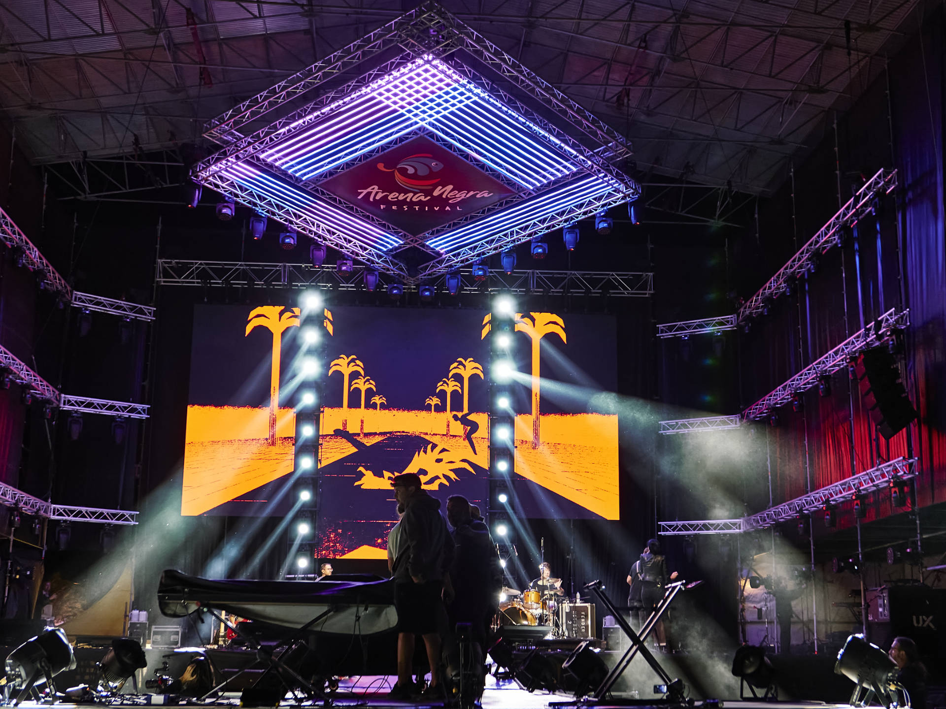 Festival Arena Negra en Gran Tarajal Fuerteventura 2023.